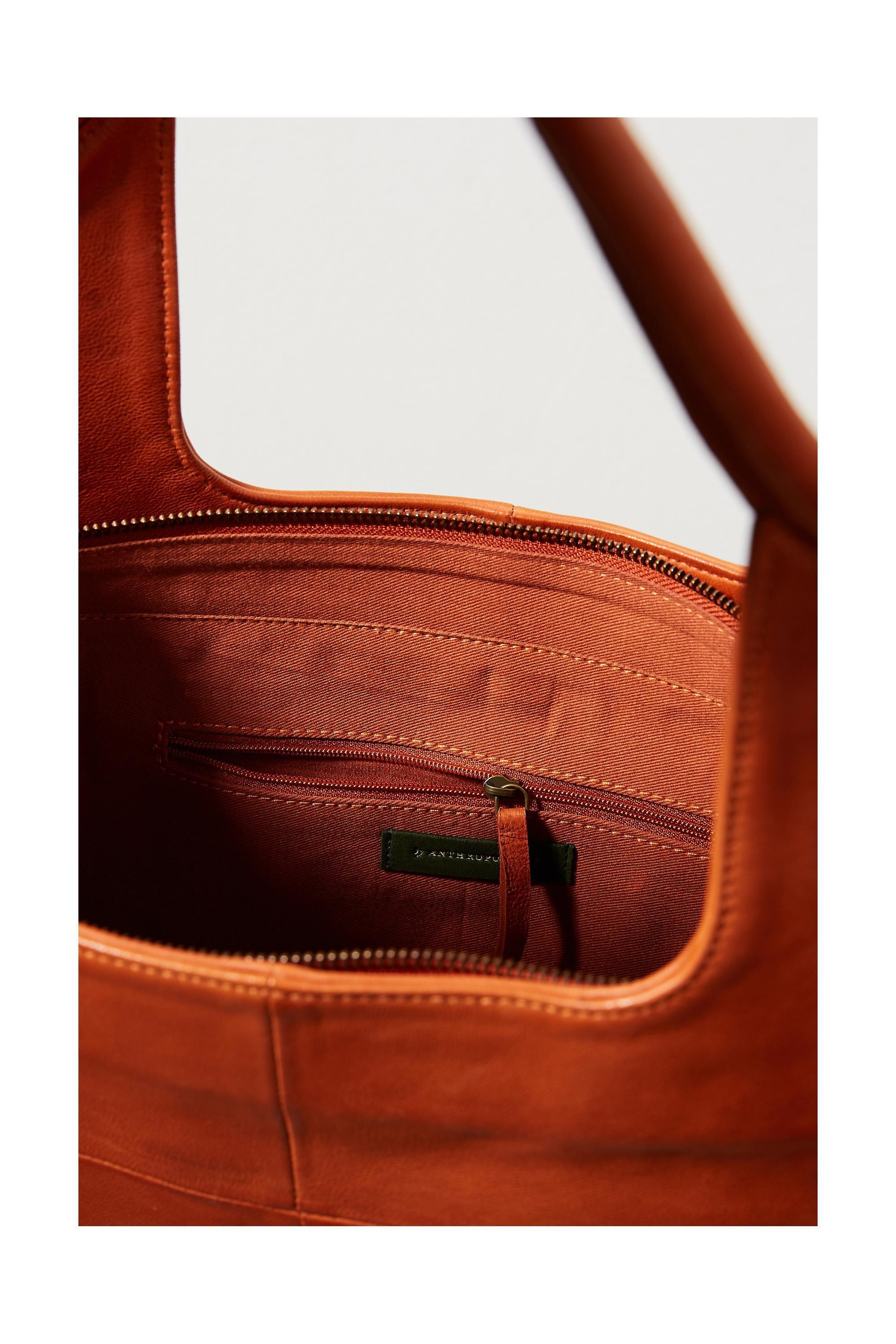 Structured Circle Tote, Brown, , large image number 5