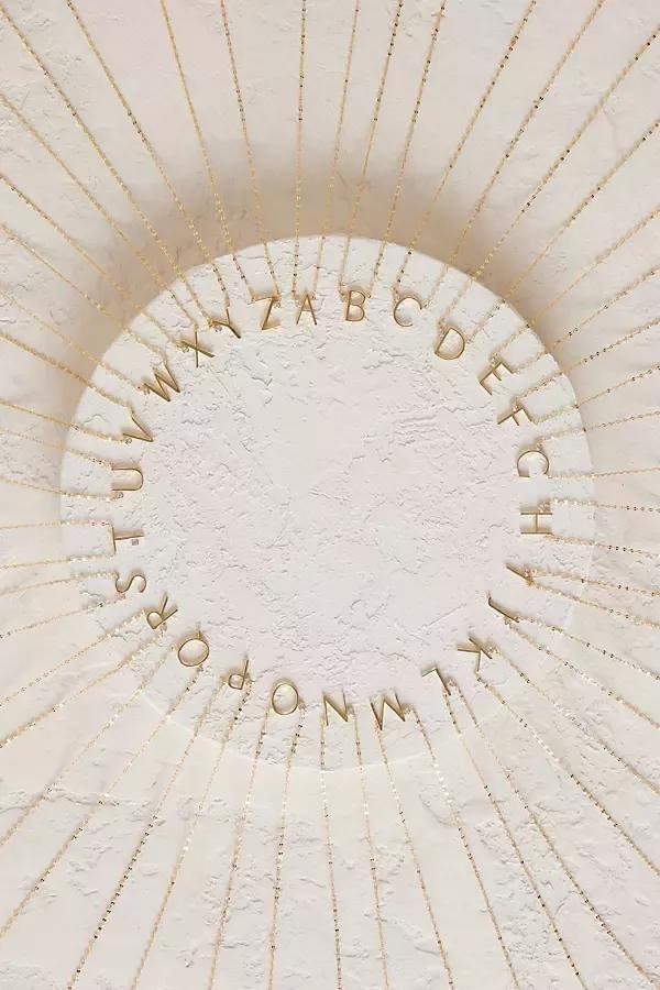 Monogram Charm Necklace, P, A501_0916, large image number 0