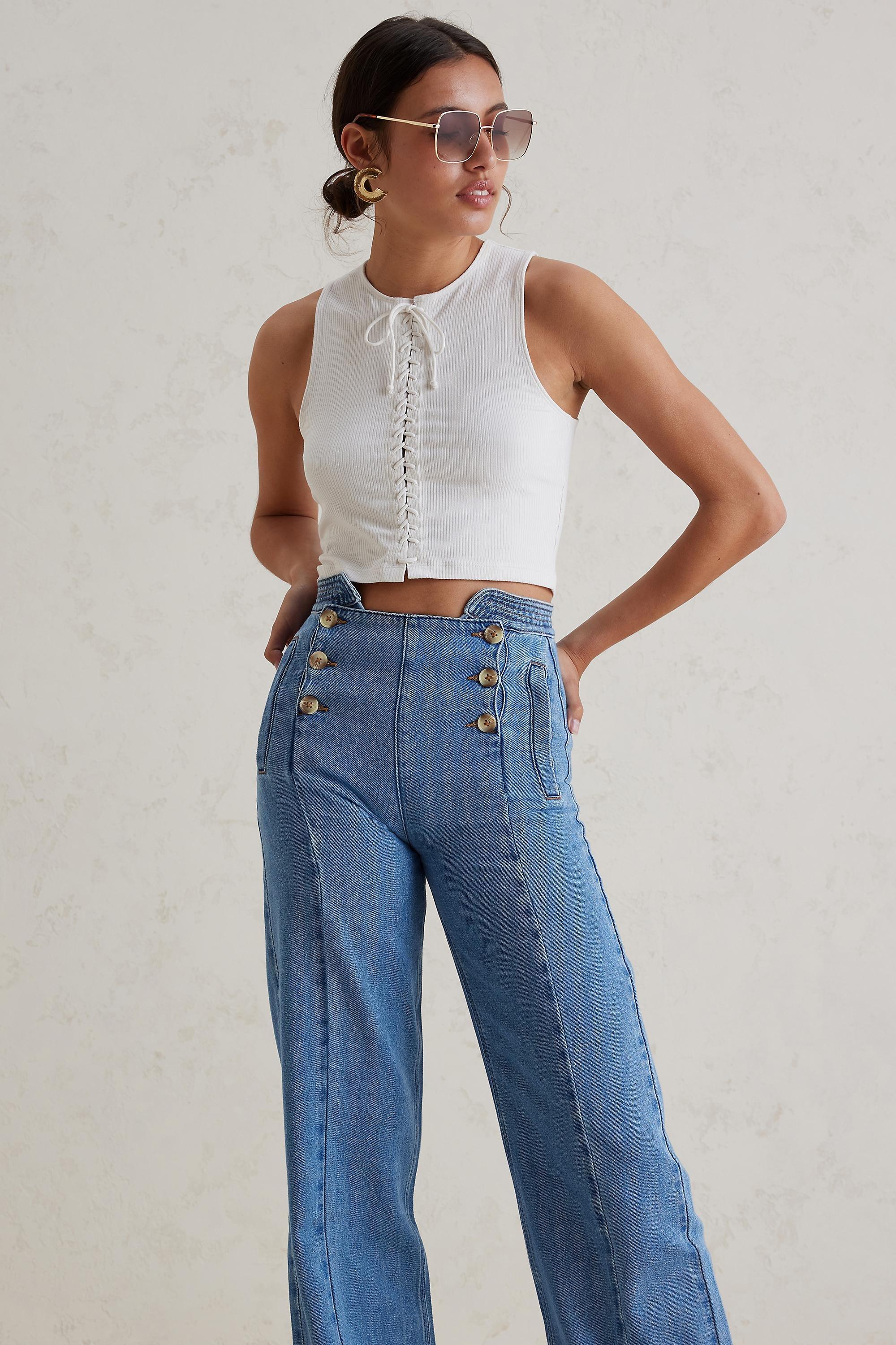DENIM L Uk S&m Marie Jean, , large image number 1