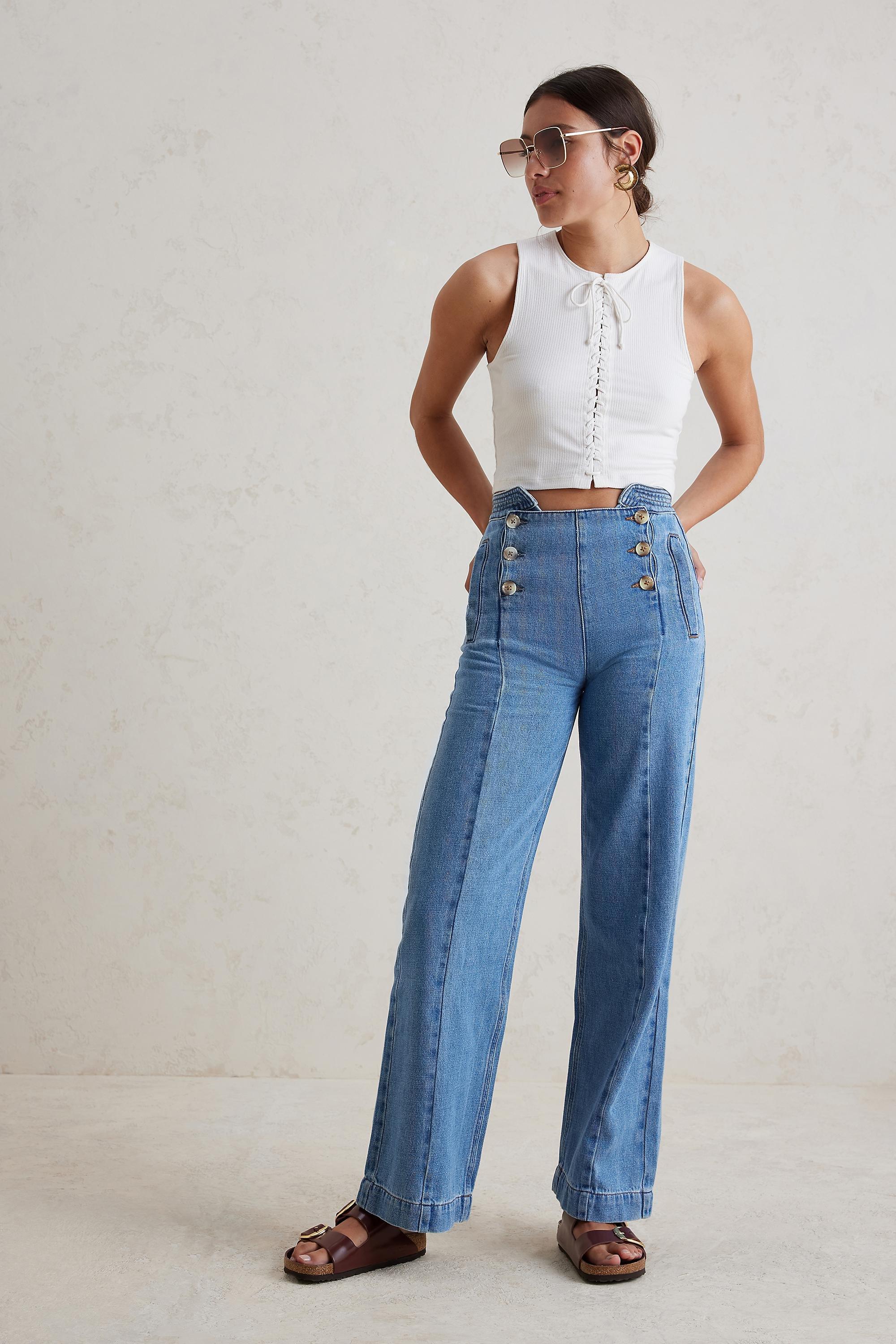 DENIM L Uk S&m Marie Jean, , large image number 2