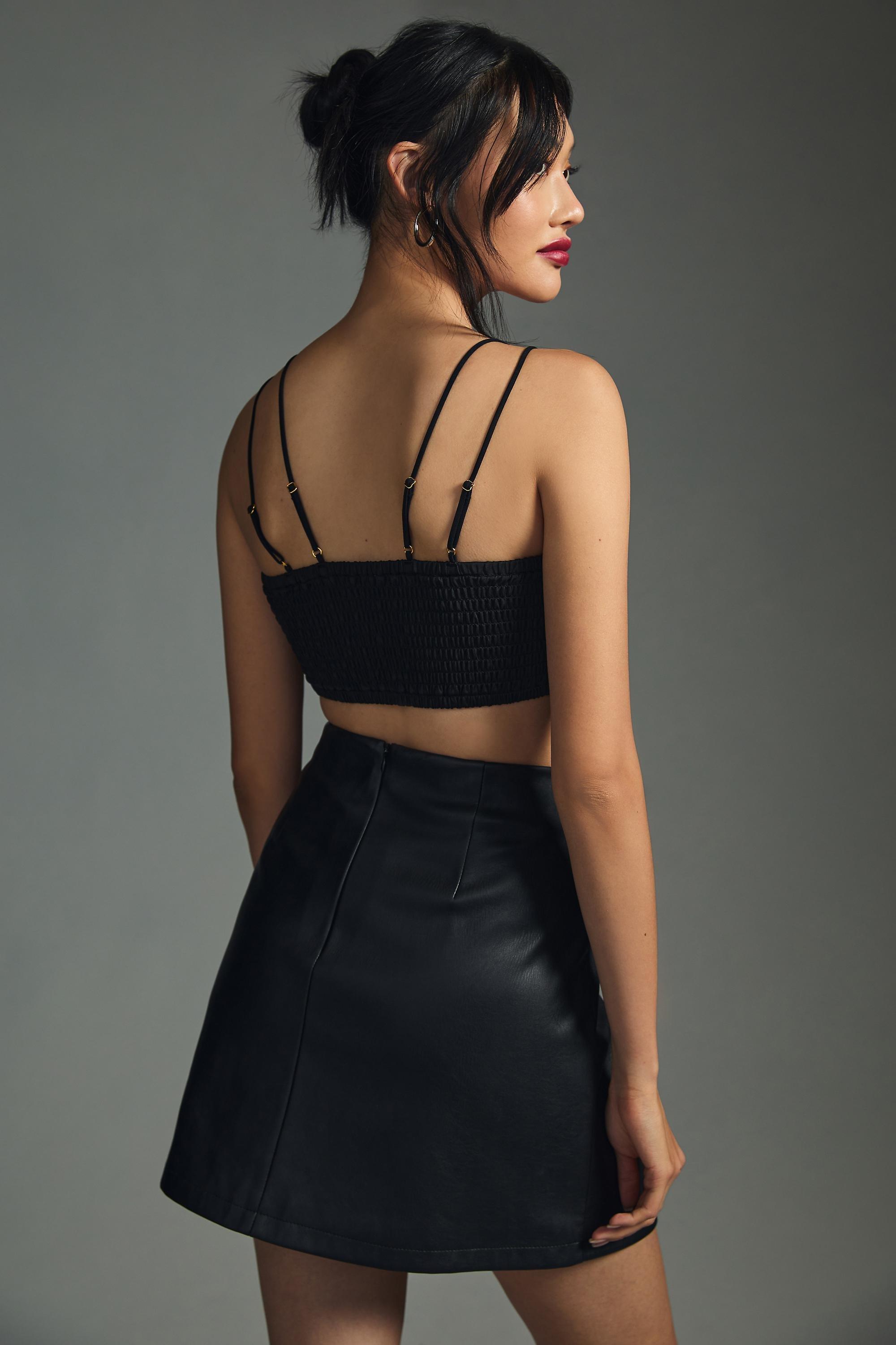 The Viviette Lace Bra Top, Black, Black, large image number 5