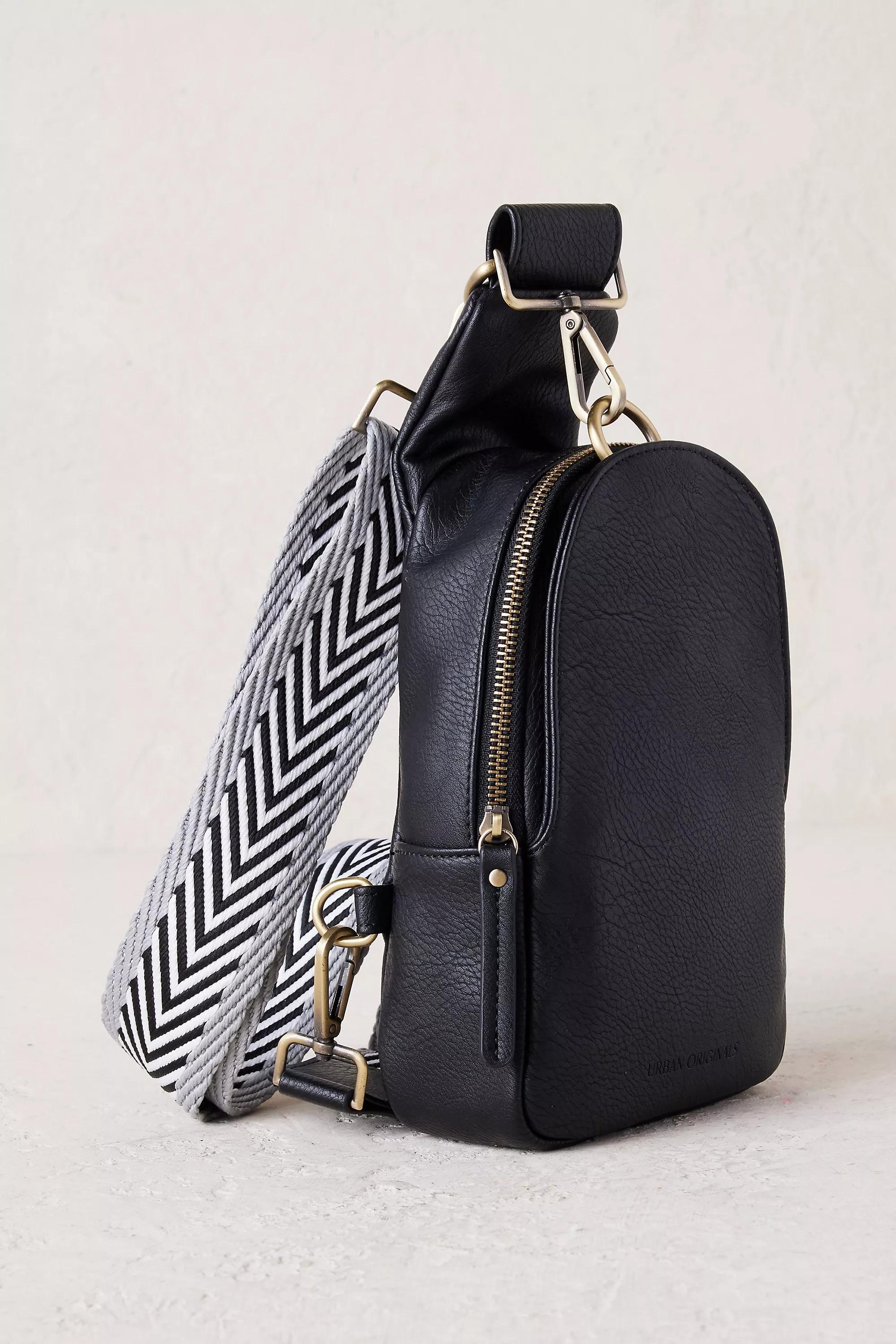 Urban Originals Liberty Crossbody Bag, Black, A501_0001, large image number 1