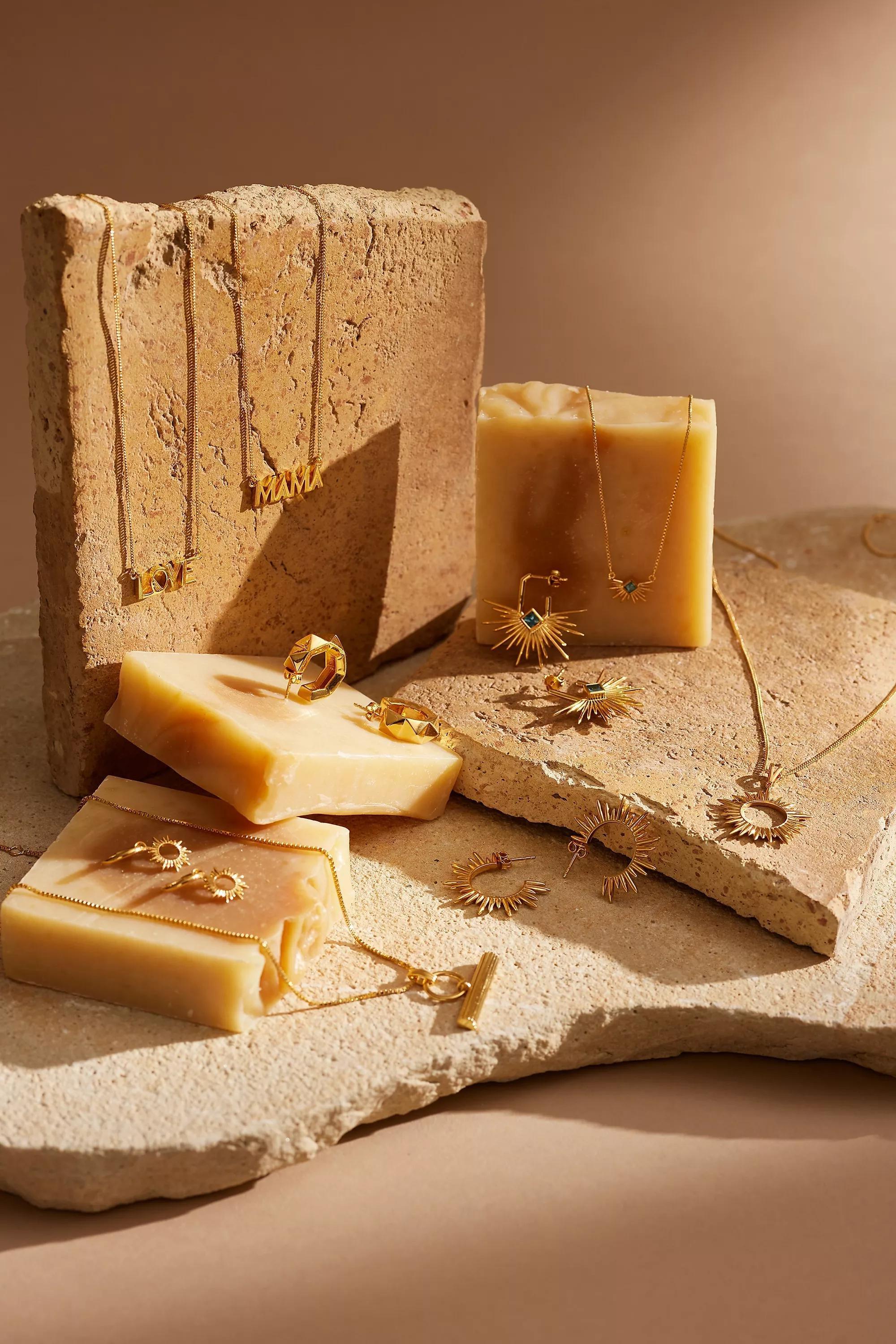 Rachel Jackson T-Bar Necklace, Gold, , large image number 1