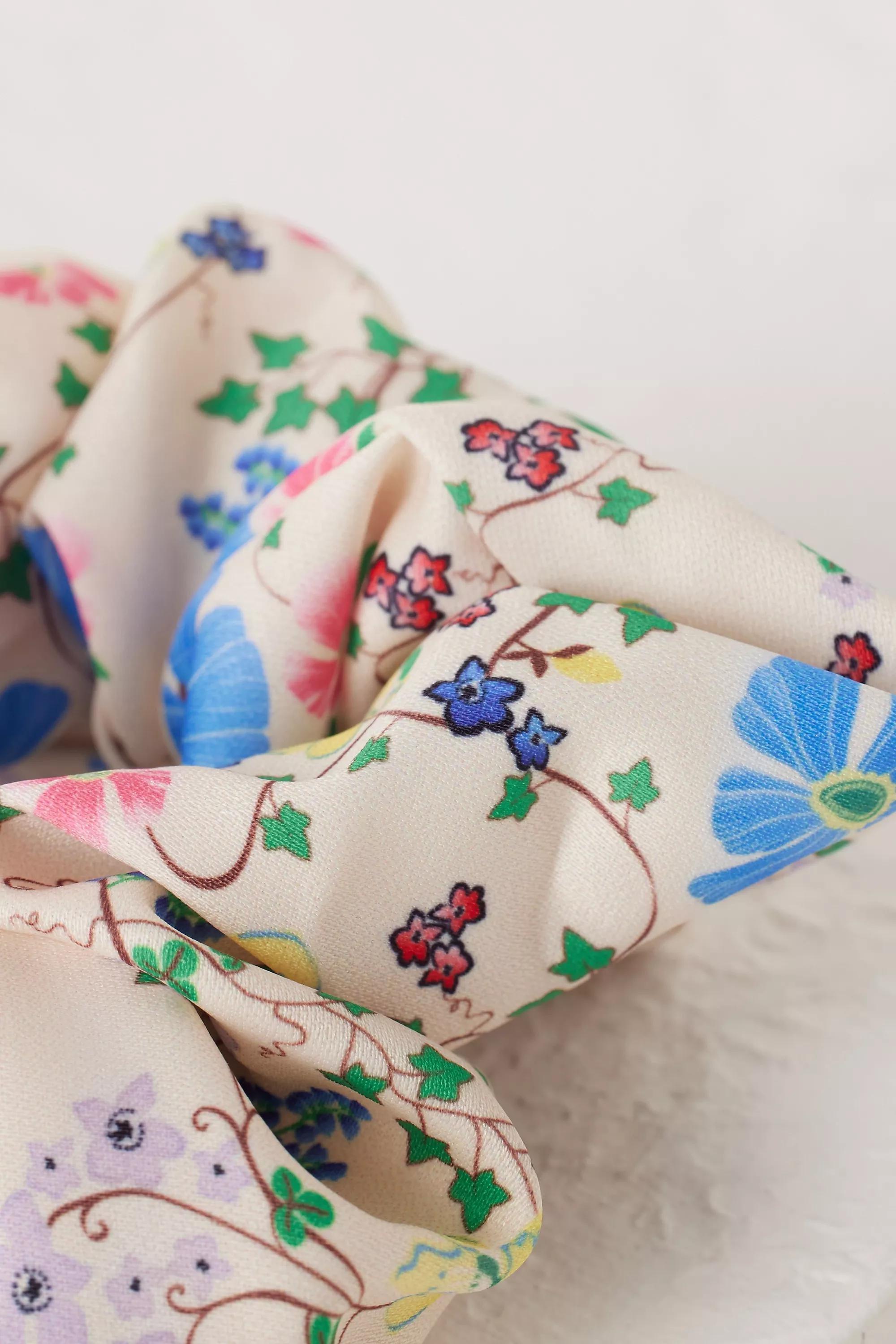 Becksondergaard Ireni Floral Hair Scrunchie, Multicolour, A501_0000, large image number 3