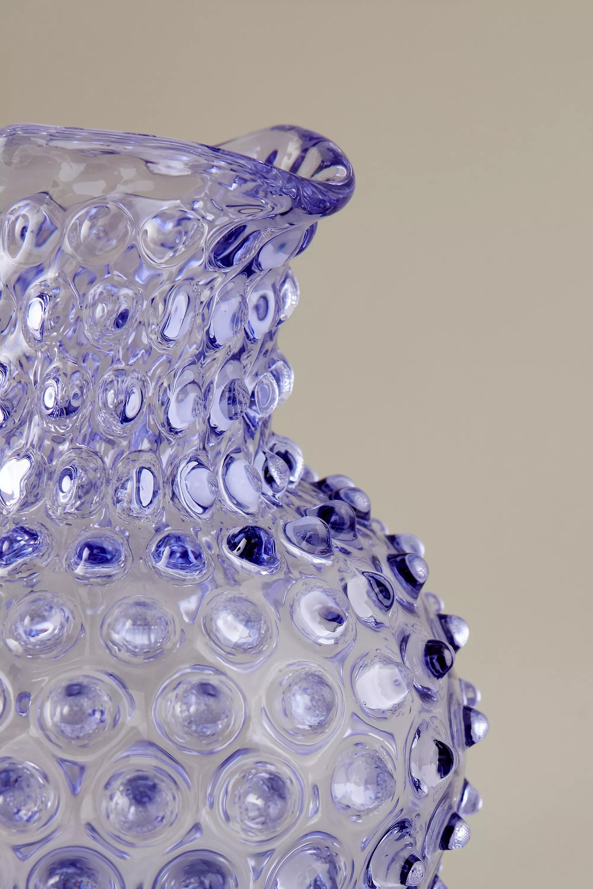 LILAC Klimchi Hobnail Glass Jug, , large image number 2