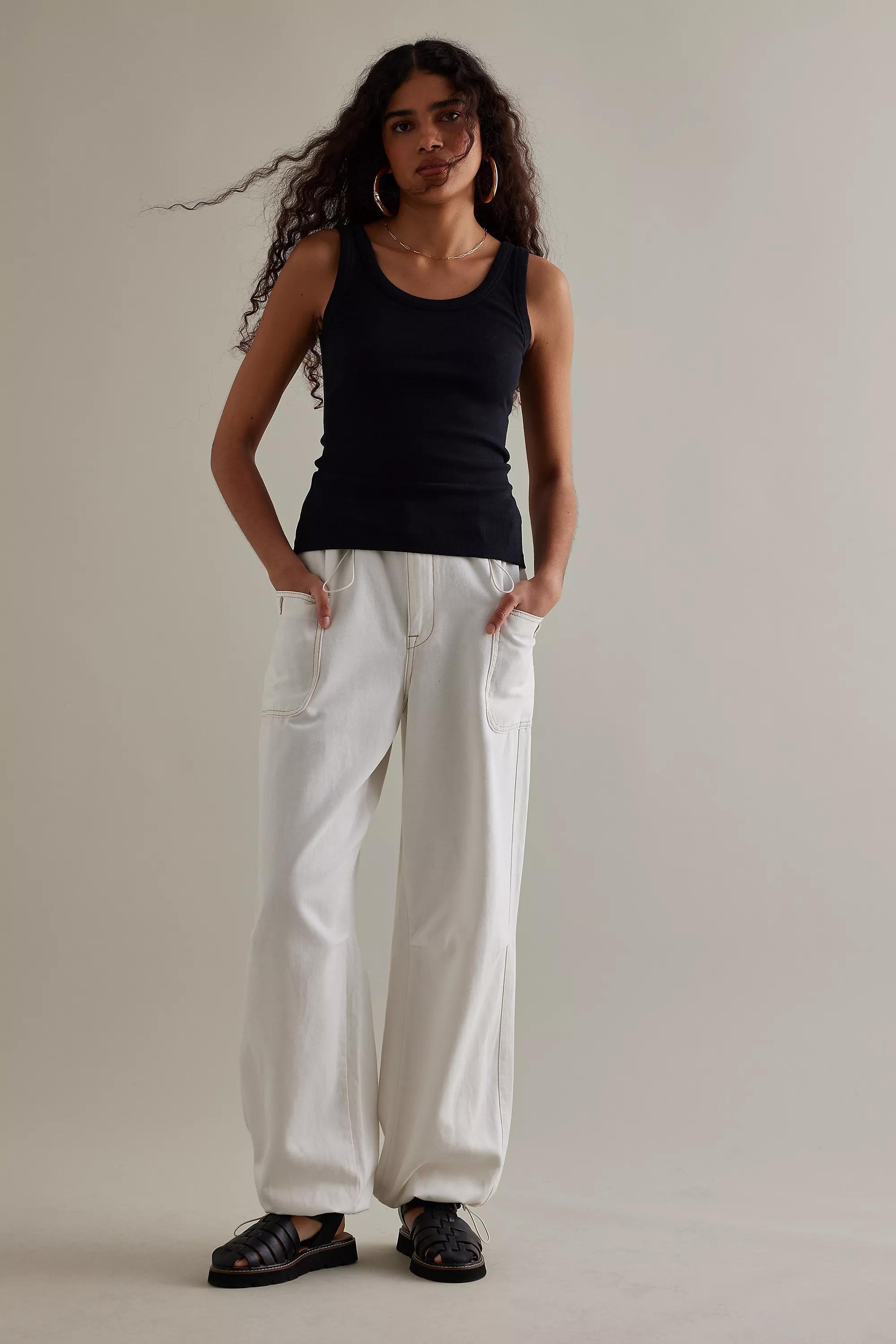 Anthropologie Plain Tank Top, Black, A501_0001, large image number 0