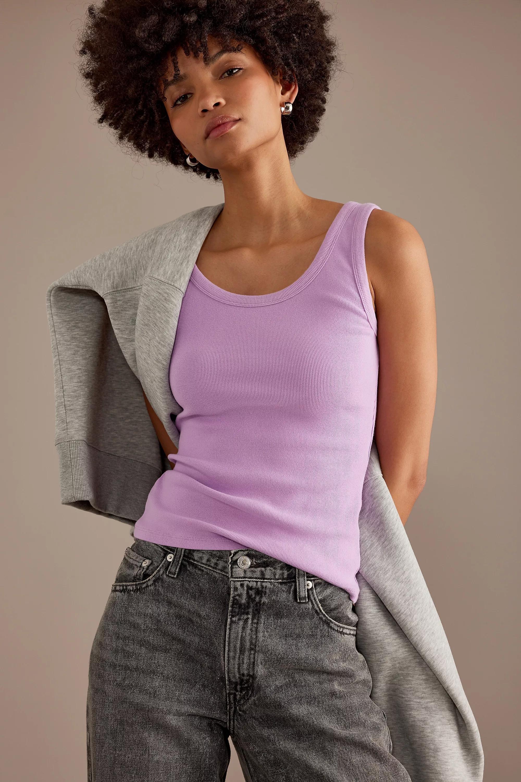 The Rib City Tank Top, Purple, Purple, large image number 0