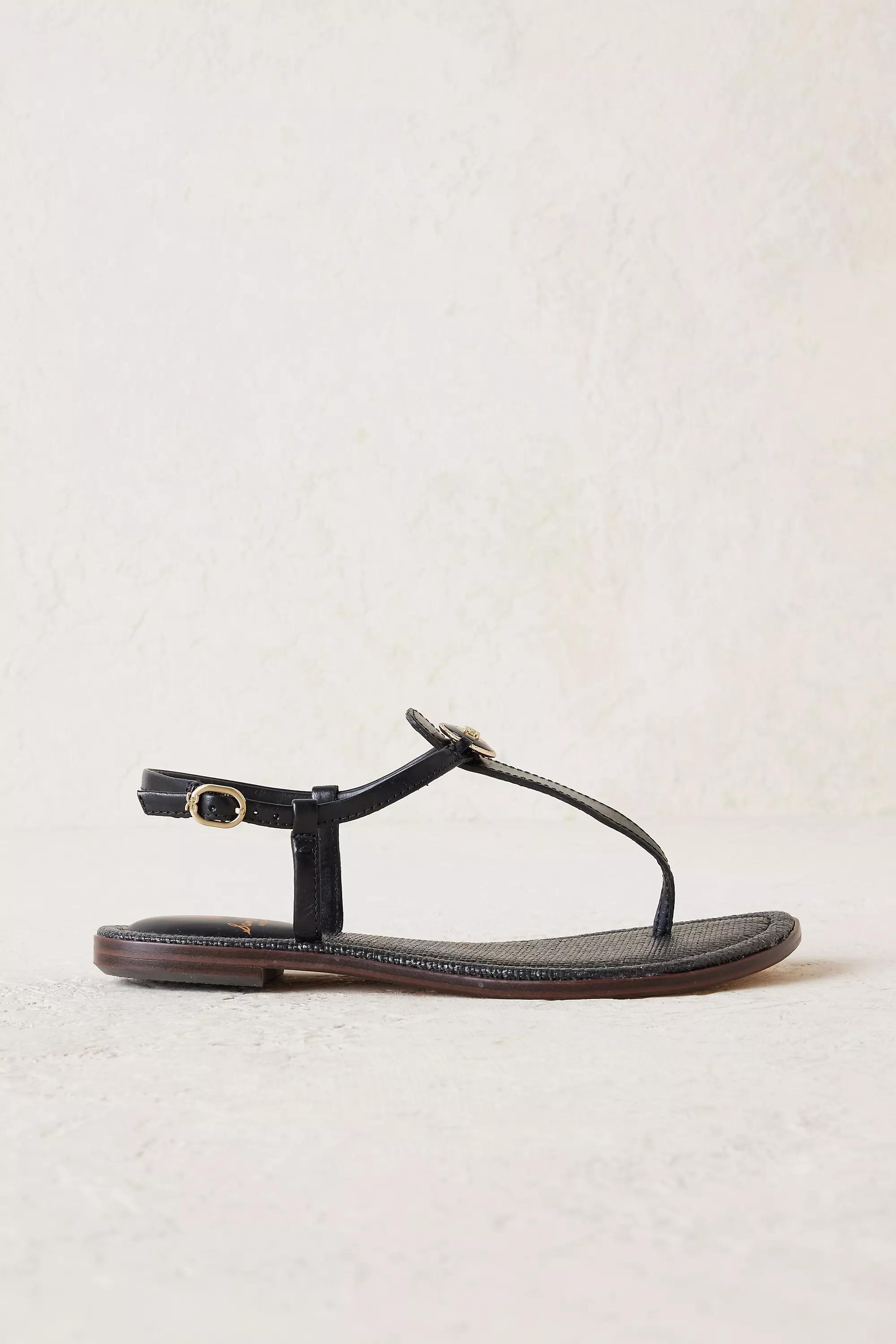Sam Edelman Gigi Toe Post Sandals, Black, , large image number 0