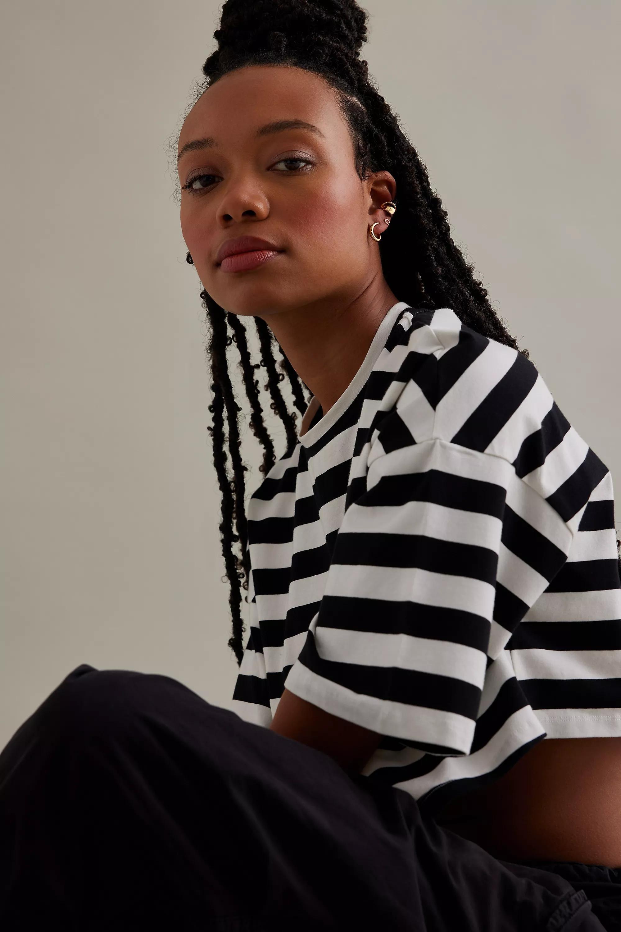 Sculptural Ear Cuff, Gold, , large image number 0