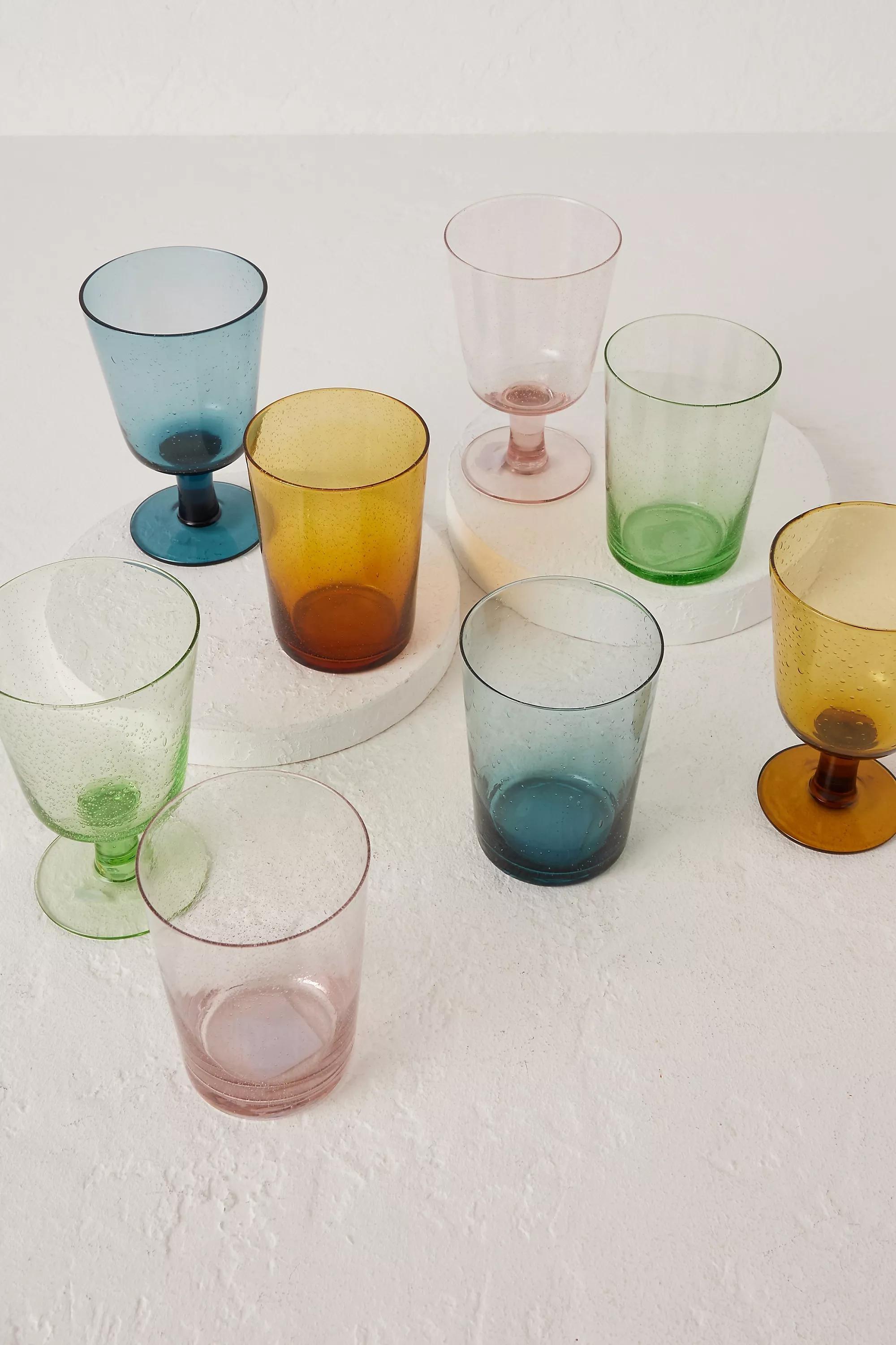 British Colour Standard Glass Tumbler, PINK, A501_0066, large image number 1
