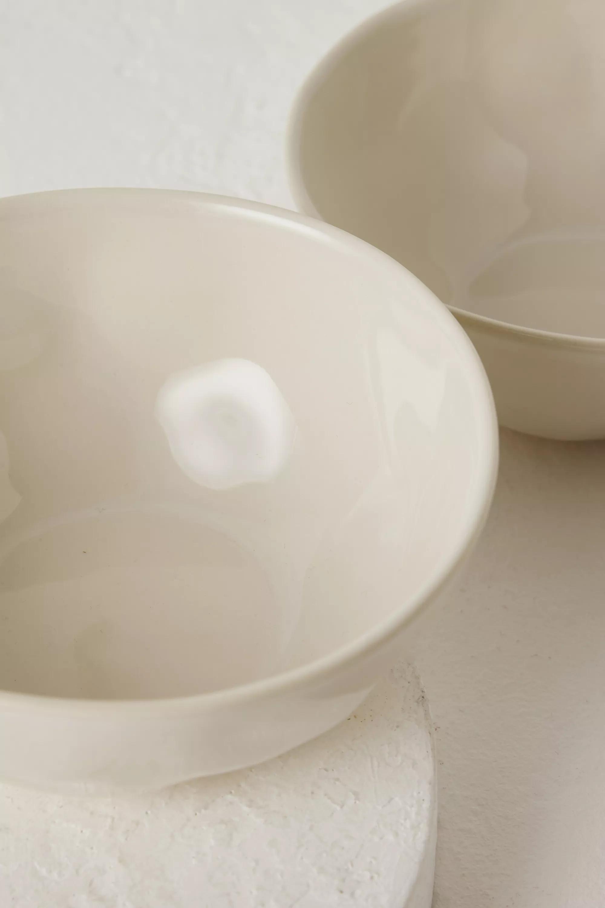 Set of 2 Barton Croft Cereal Bowls, Cream, A501_0012, large image number 2