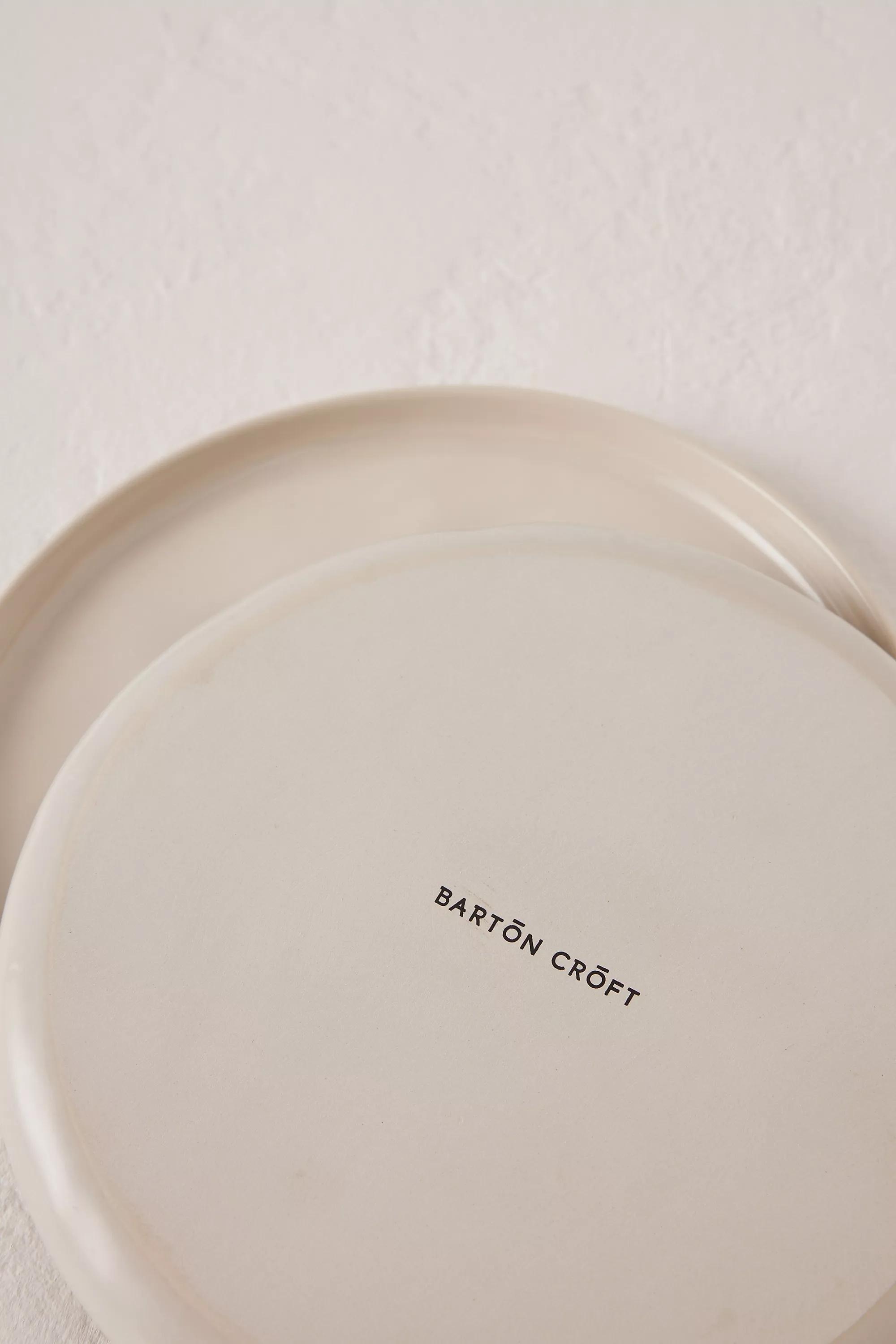 Set of 2 Barton Croft Side Plates, Cream, A501_0012, large image number 3