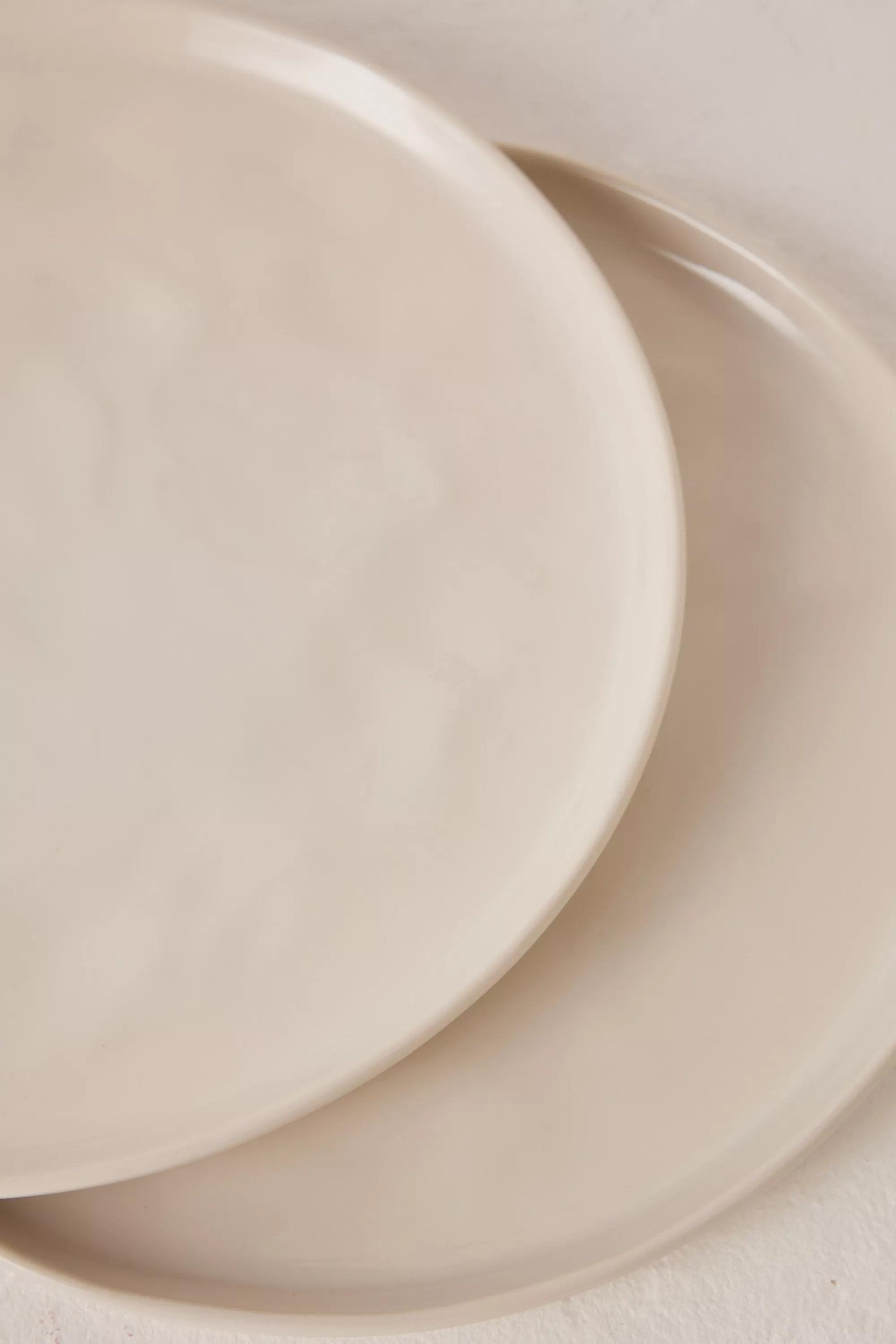 CREME Set of 2 Barton Croft Dinner Plates, A501_0012, large image number 2