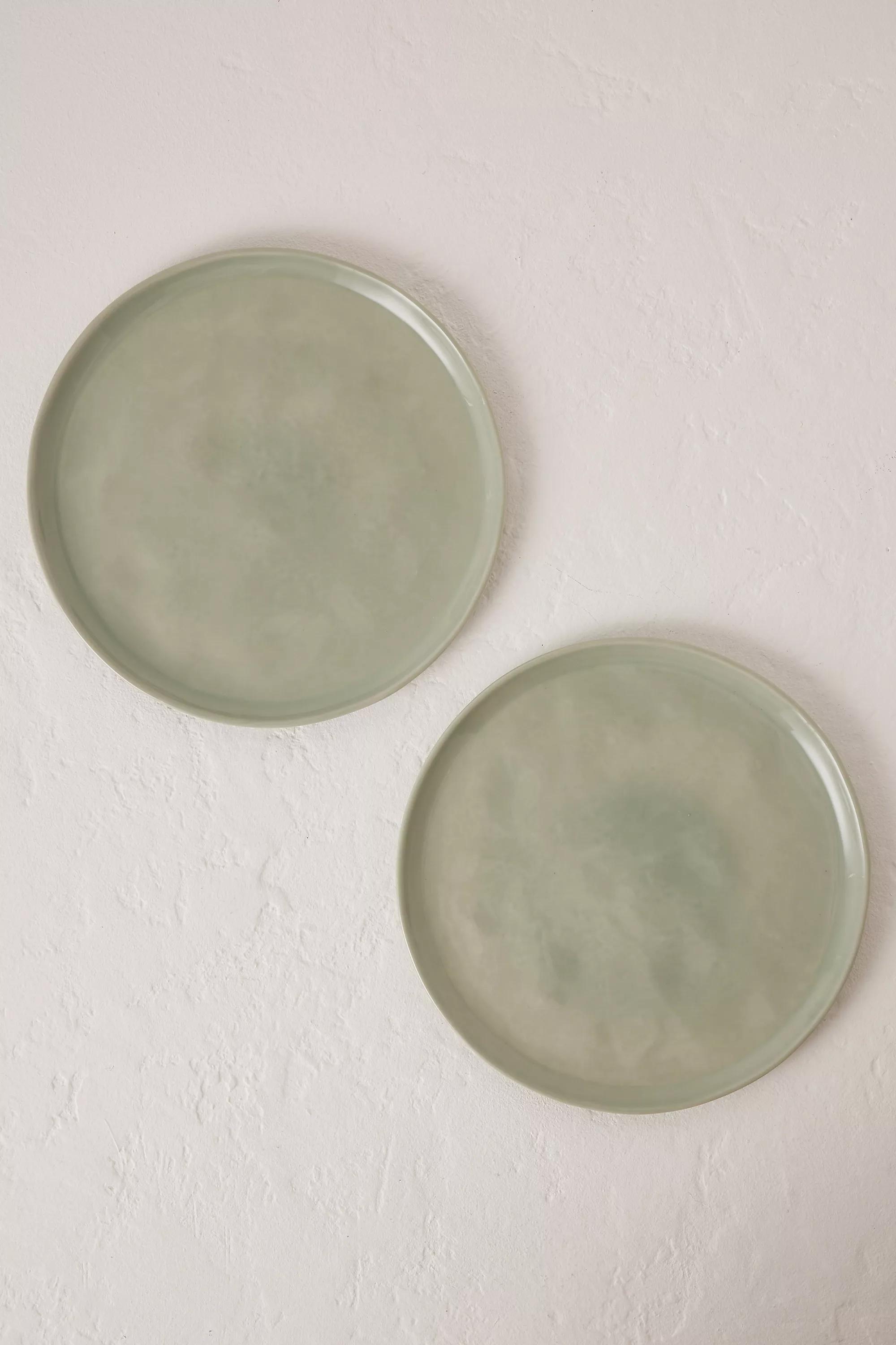 Set Of 2 Barton Croft Dinner Plates, Blue, A501_0102, large image number 0