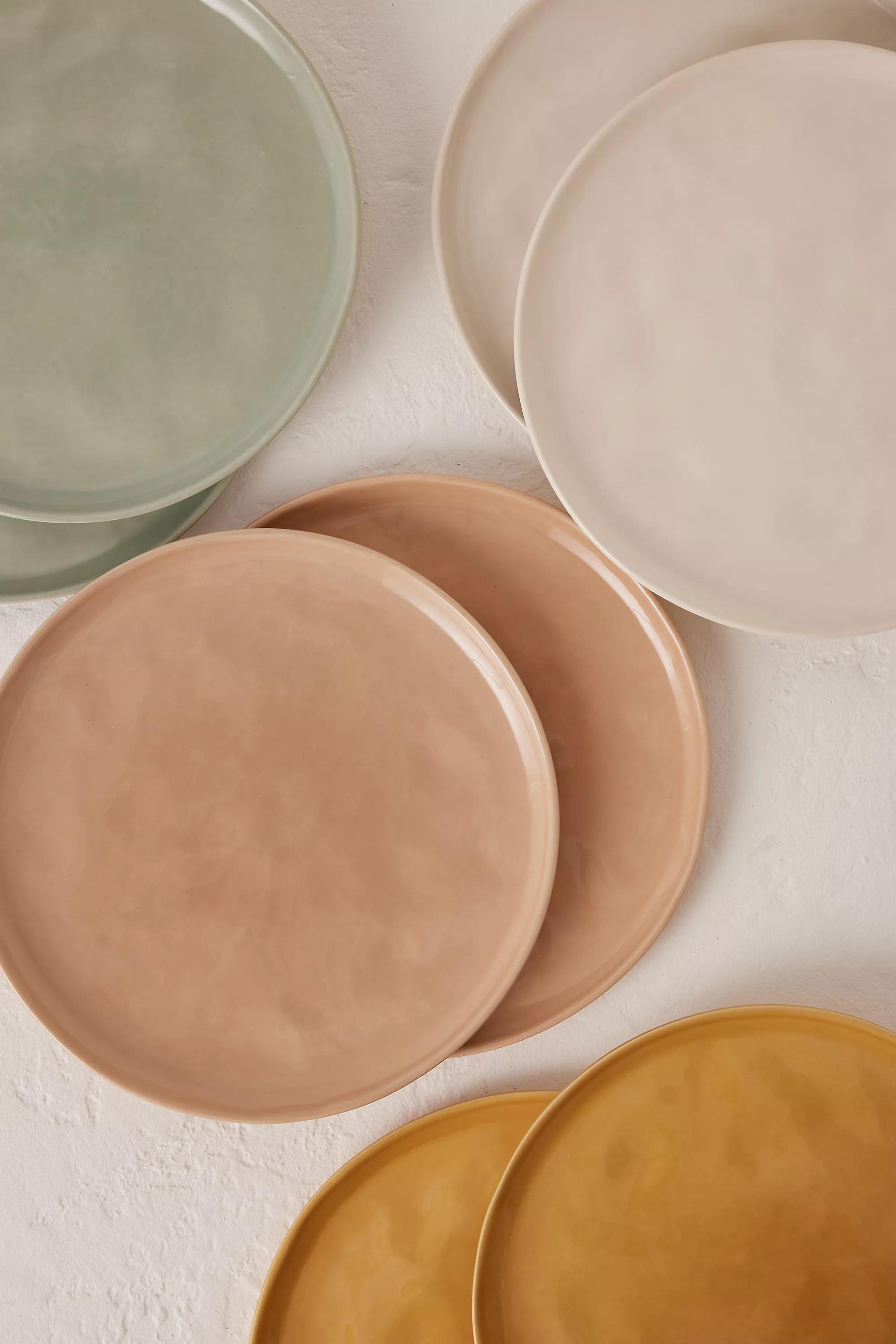 Set Of 2 Barton Croft Dinner Plates, Blue, A501_0102, large image number 4