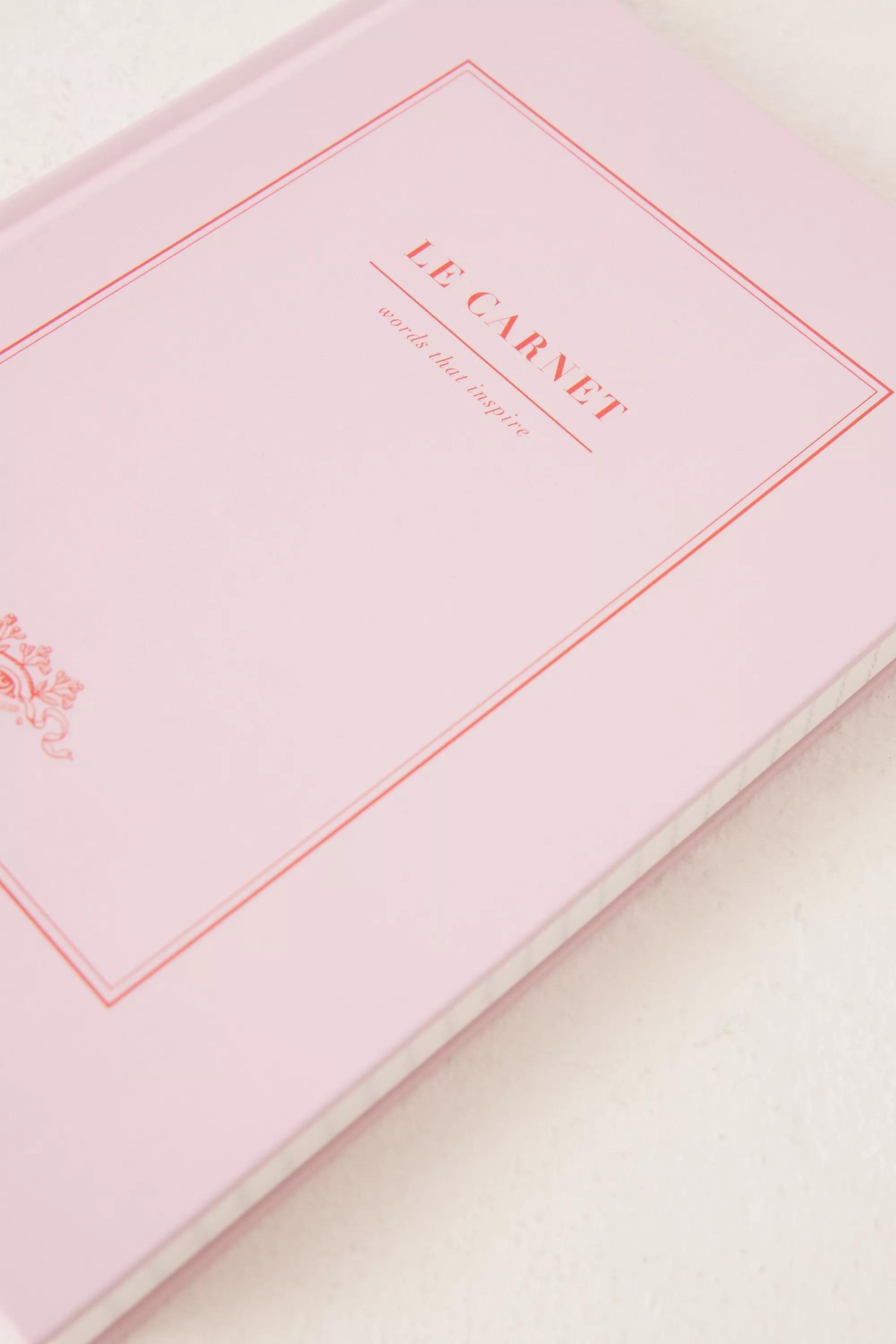 Papier Hardback Lined Notebook, Pink, , large image number 2