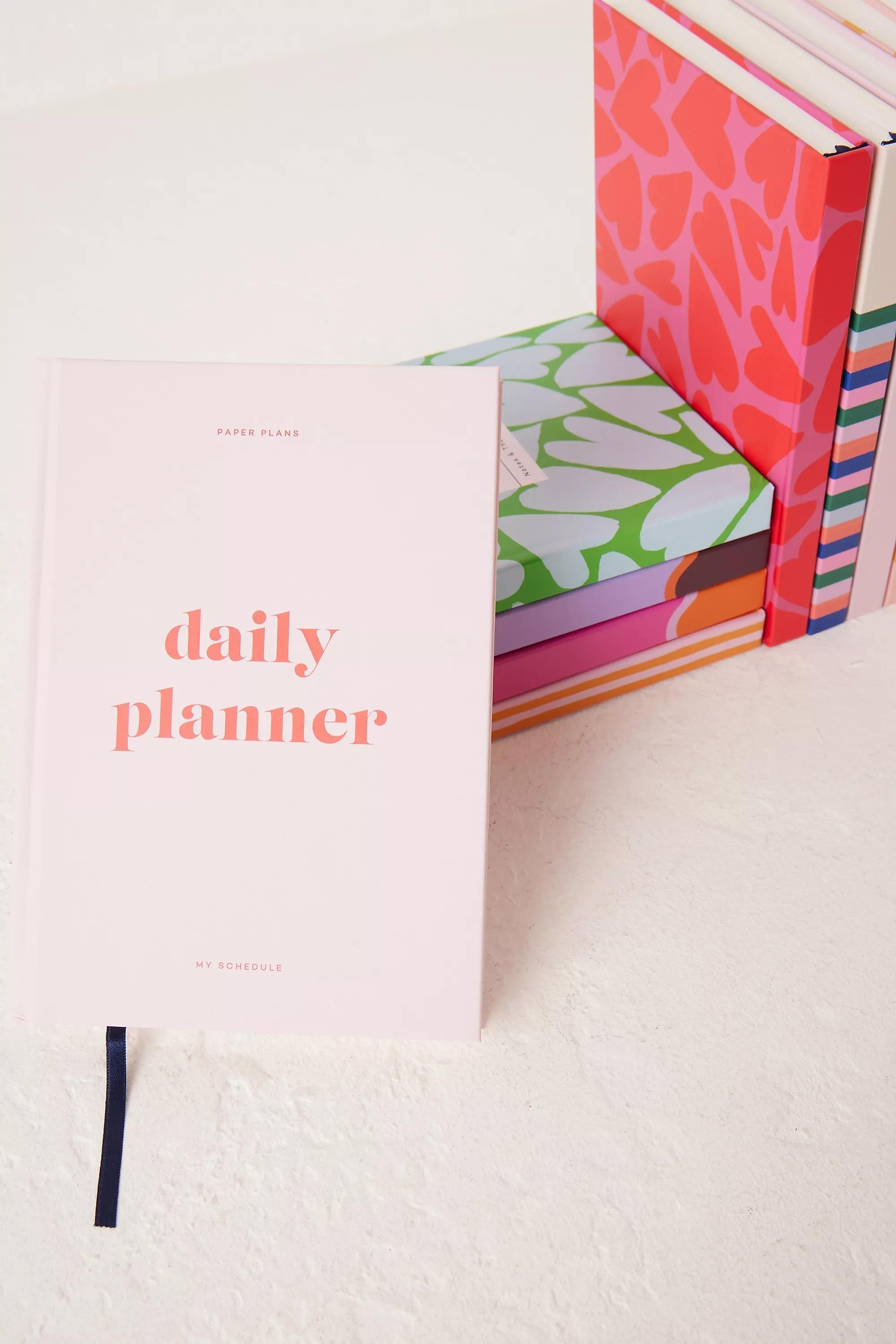 PINK Papier Hardback Daily Planner, , large image number 4