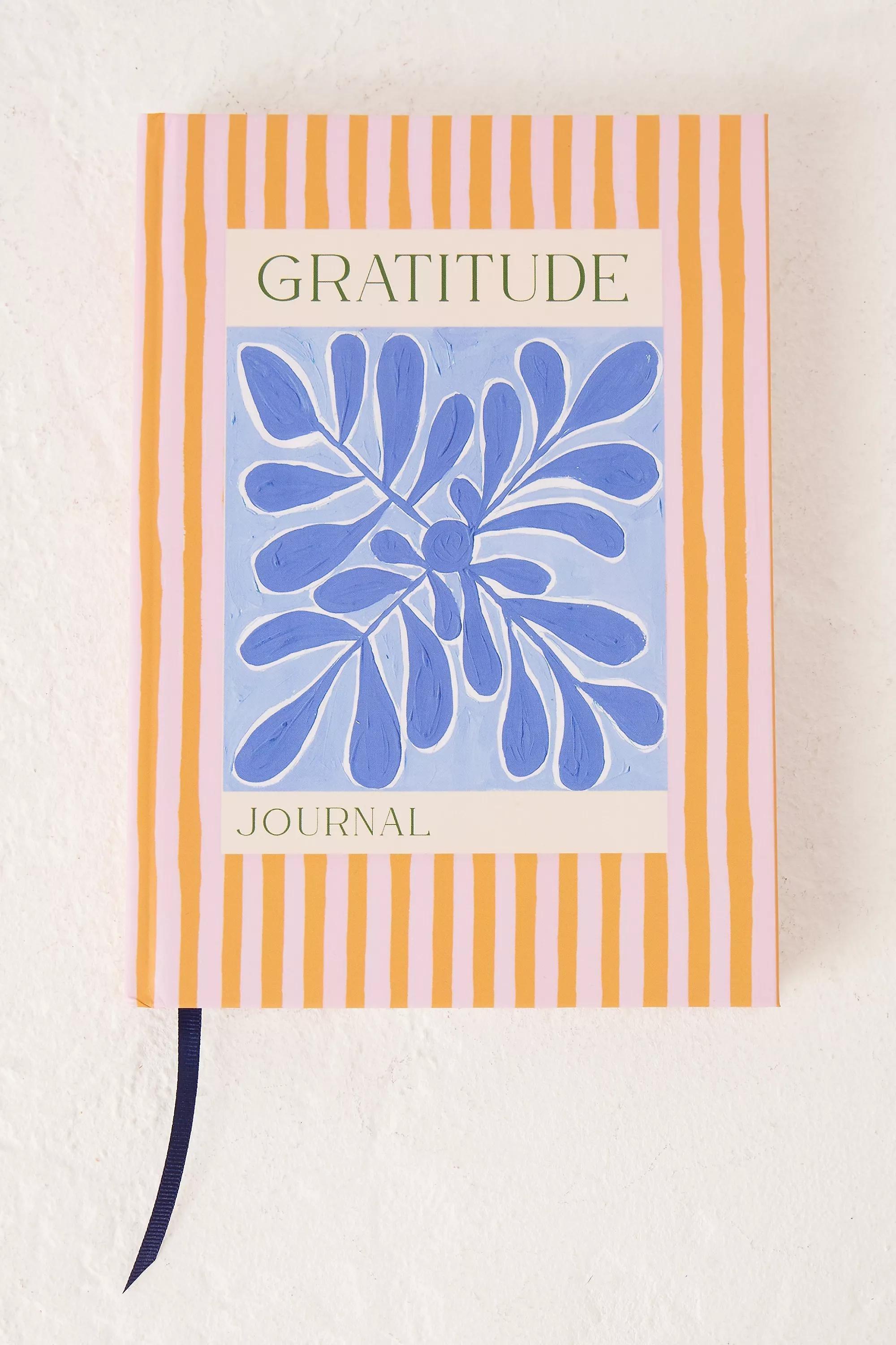 ORANGE Papier Hardback Gratitude Journal, , large image number 1