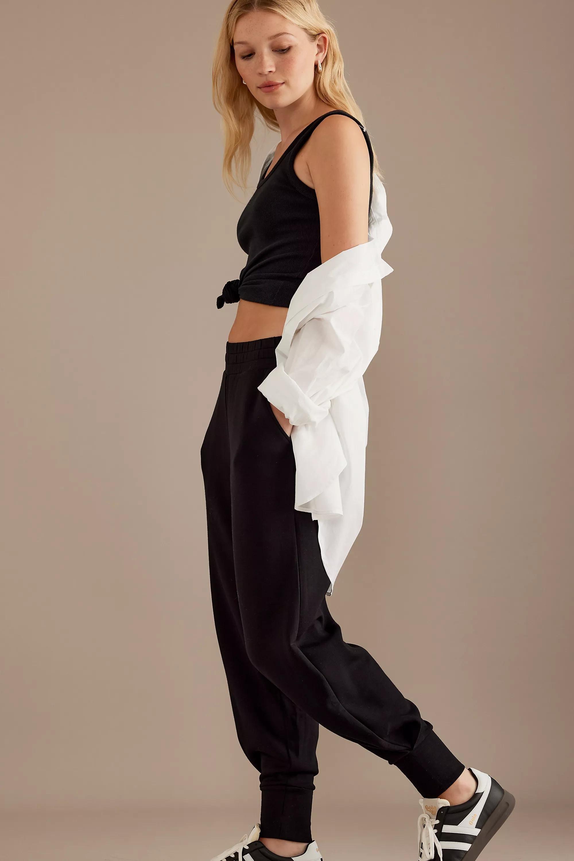 Anthropologie Plain Oversized Joggers, A501_0001, large image number 2