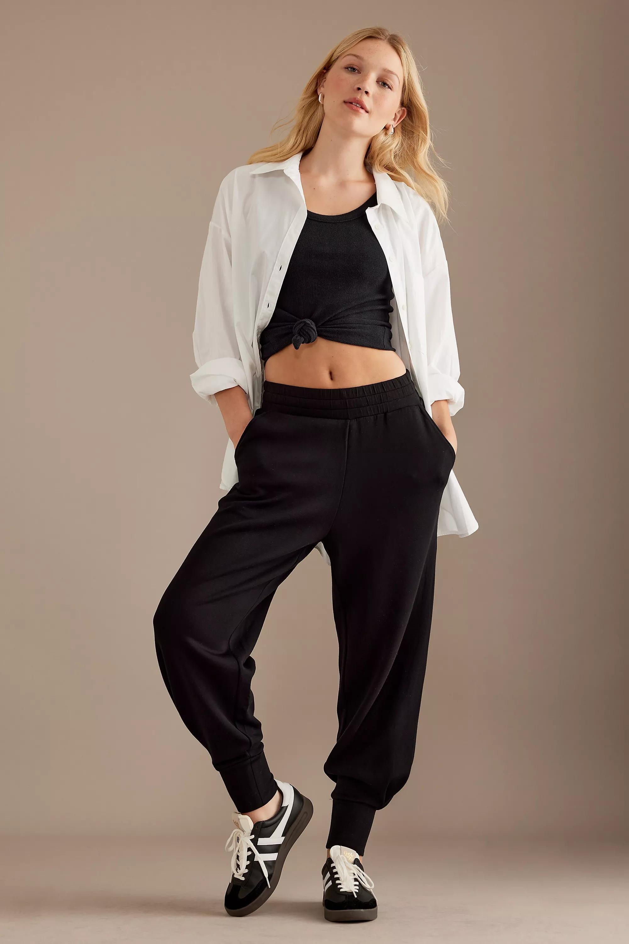 Anthropologie Plain Oversized Joggers, A501_0001, large image number 3
