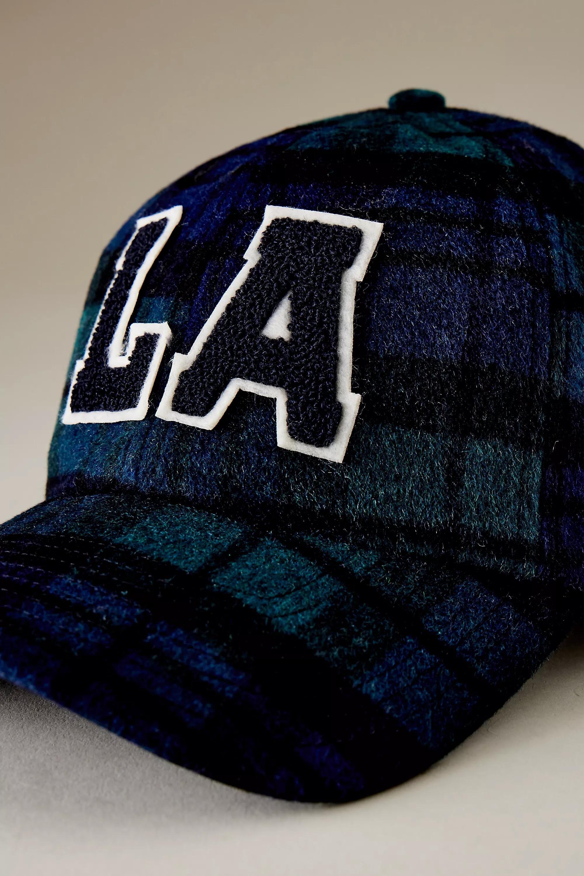 47 La Check Baseball Cap, Blue, A501_0040, large image number 1