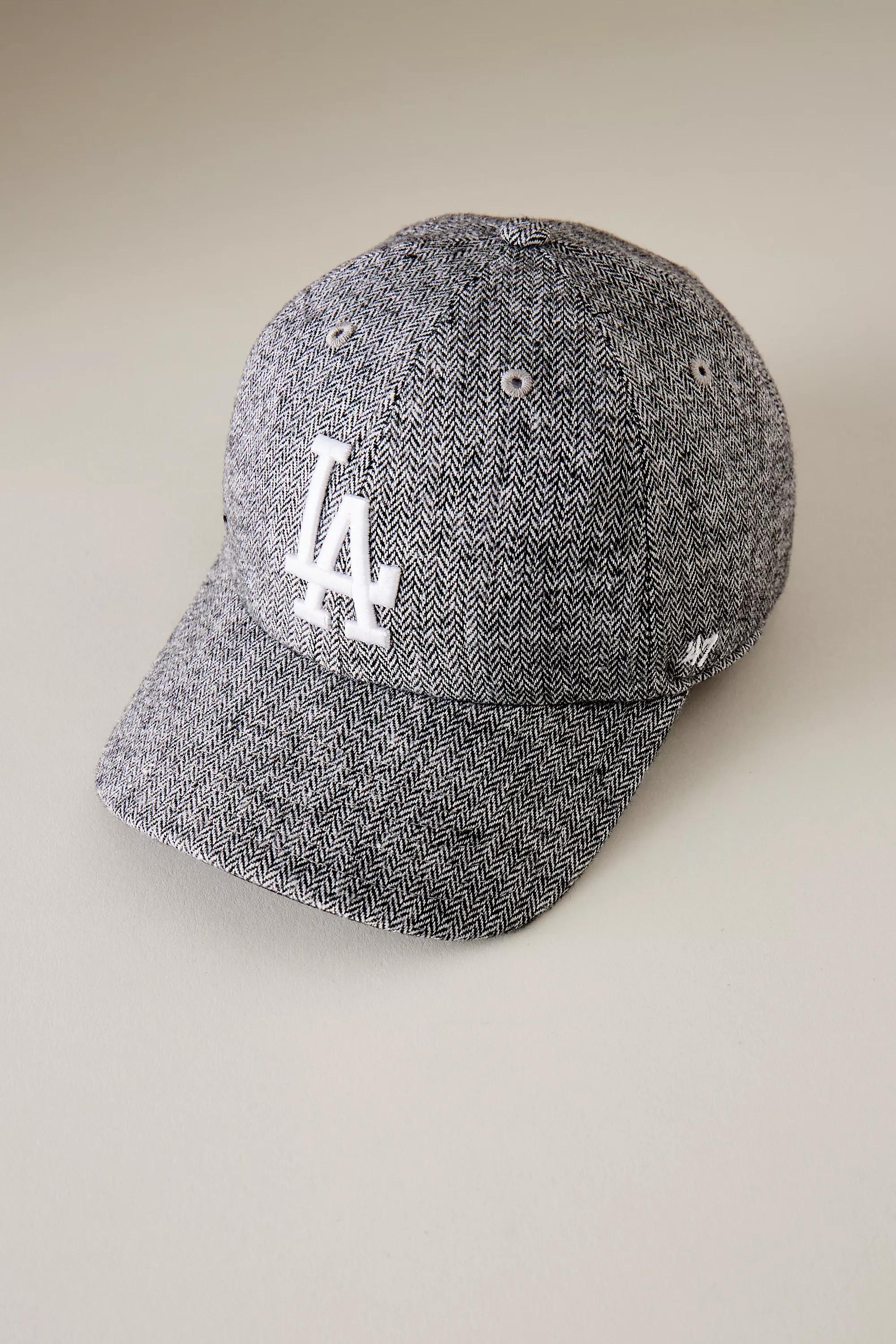 47 Herringbone La Baseball Cap, Black, A501_0001, large image number 0