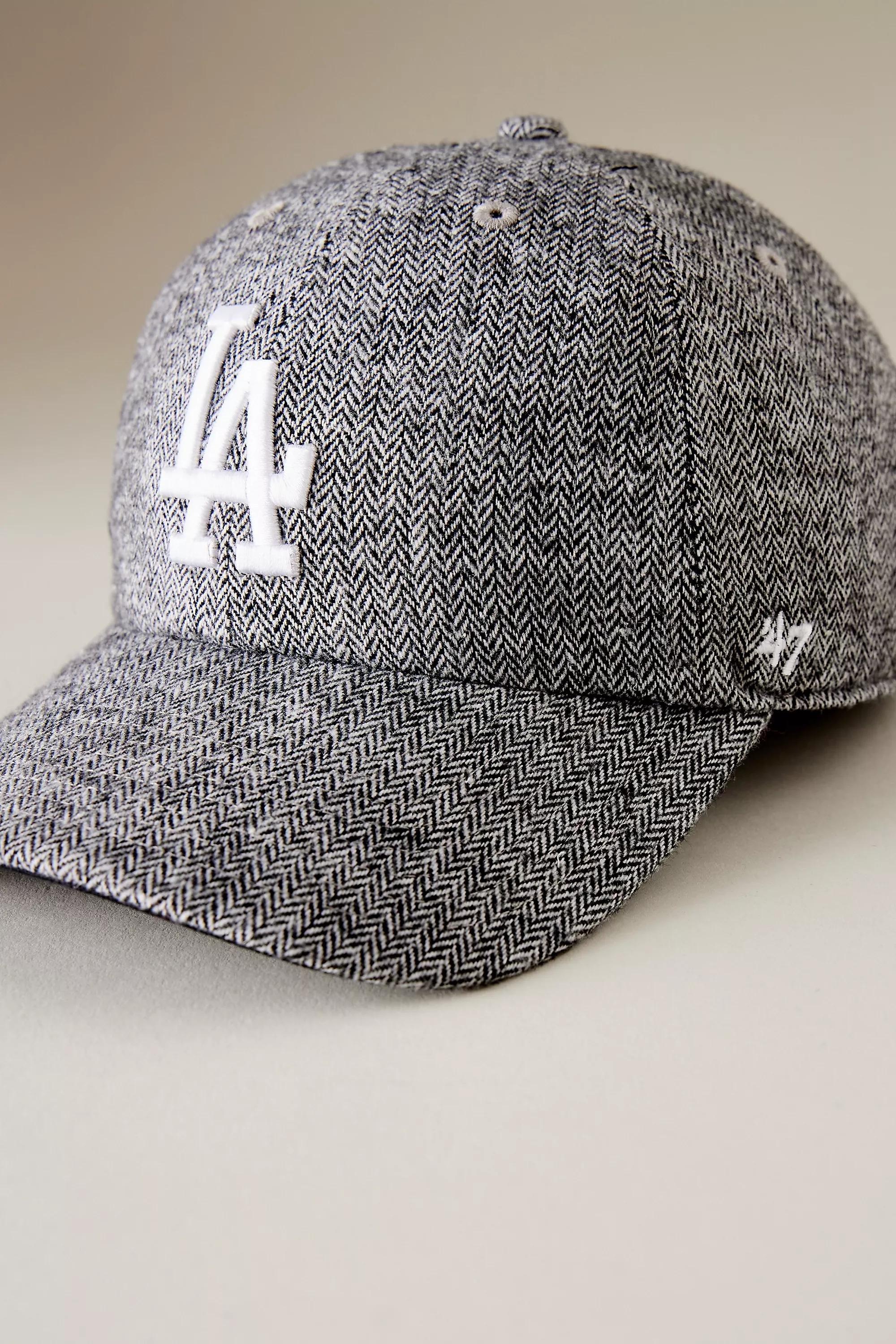47 Herringbone La Baseball Cap, Black, A501_0001, large image number 1