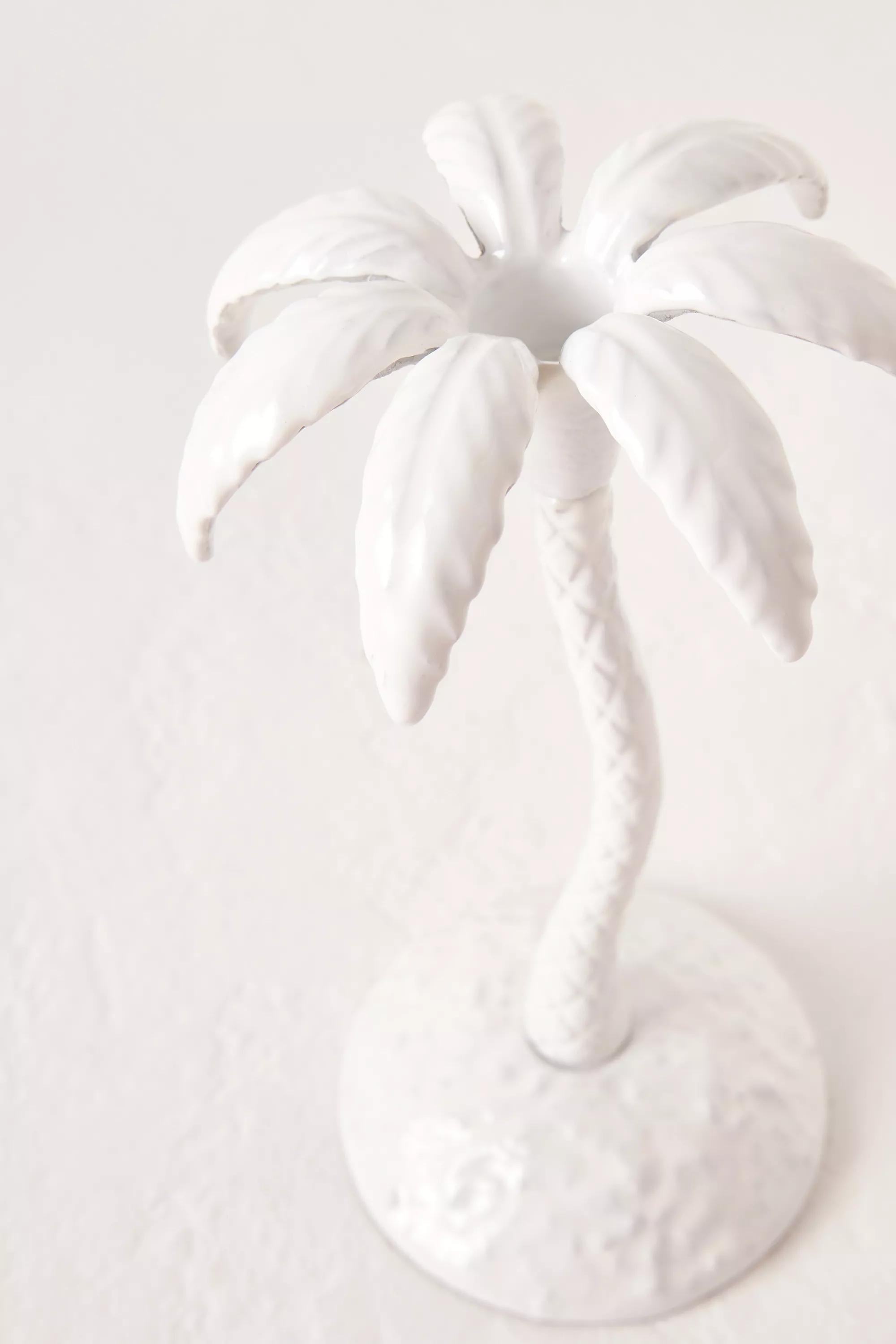 Les Ottomans Ceramic Candle Holder, White, A501_0010, large image number 2