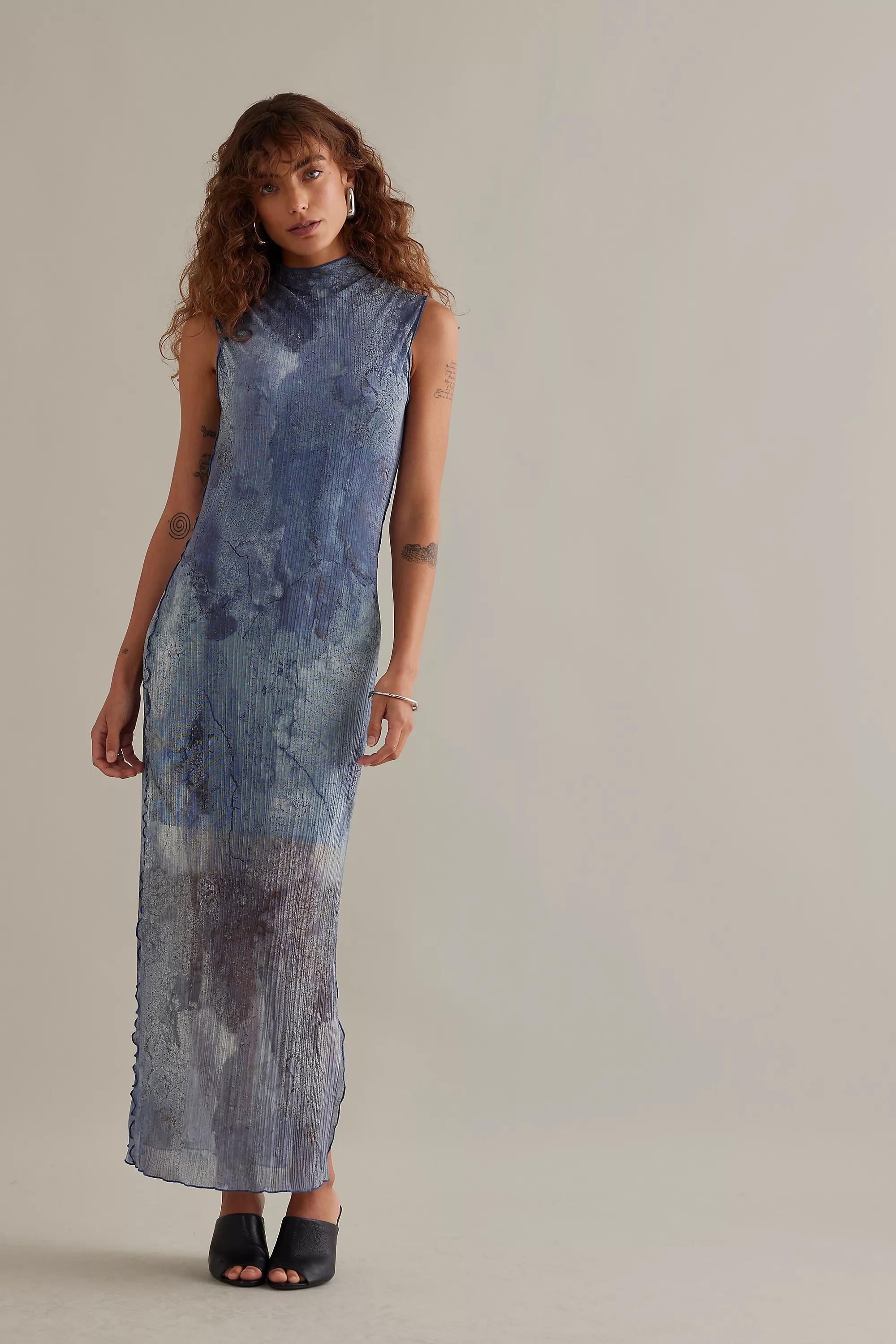 Mila Sleeveless Plisse Msh, Multicolour, , large image number 2