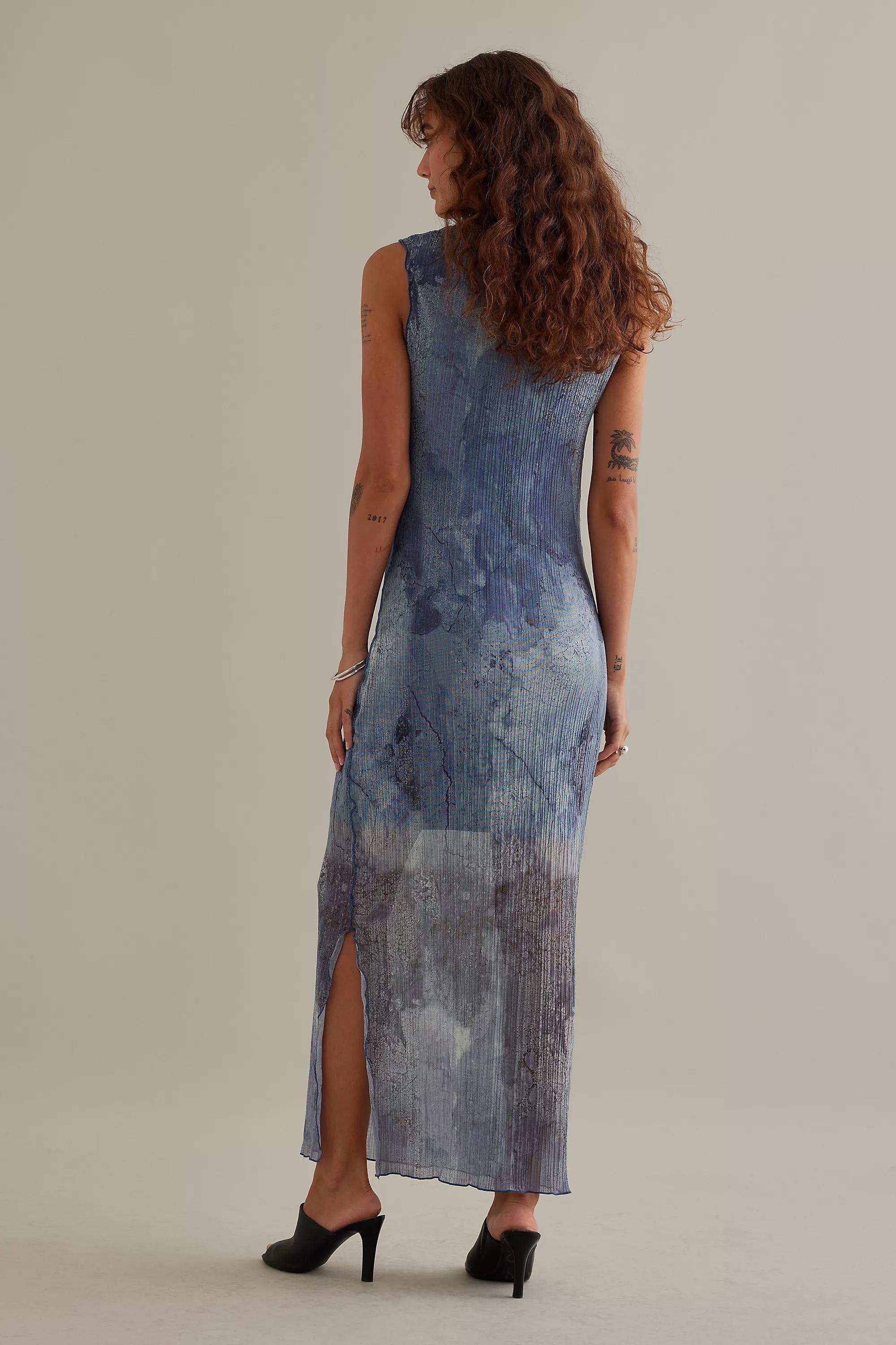 Mila Sleeveless Plisse Msh, Multicolour, , large image number 5