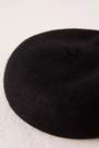 Anthropologie - Classic Wool-Blend Beret, Black