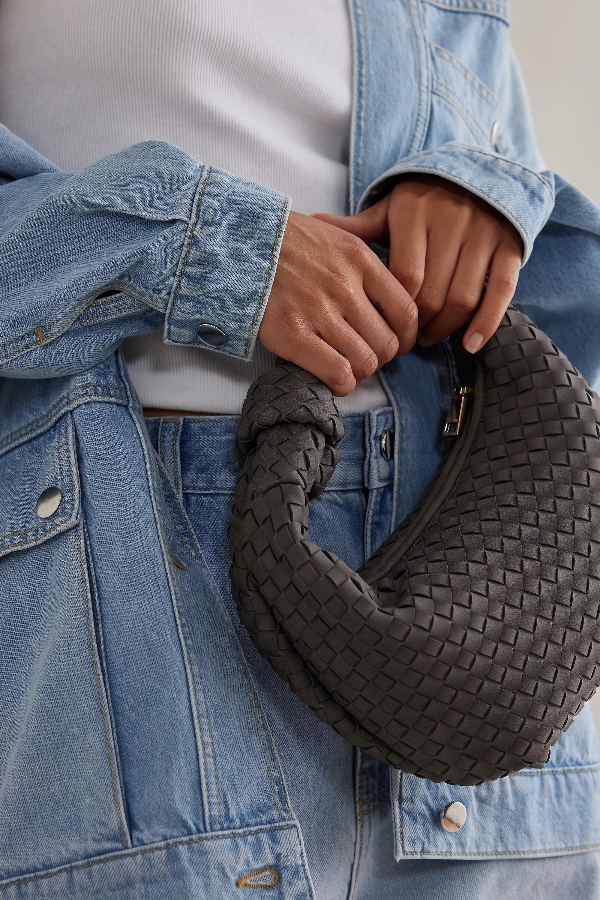 GREY Melie Bianco Larissa Woven Faux-Leather Shoulder Bag, A501_0004, large image number 2