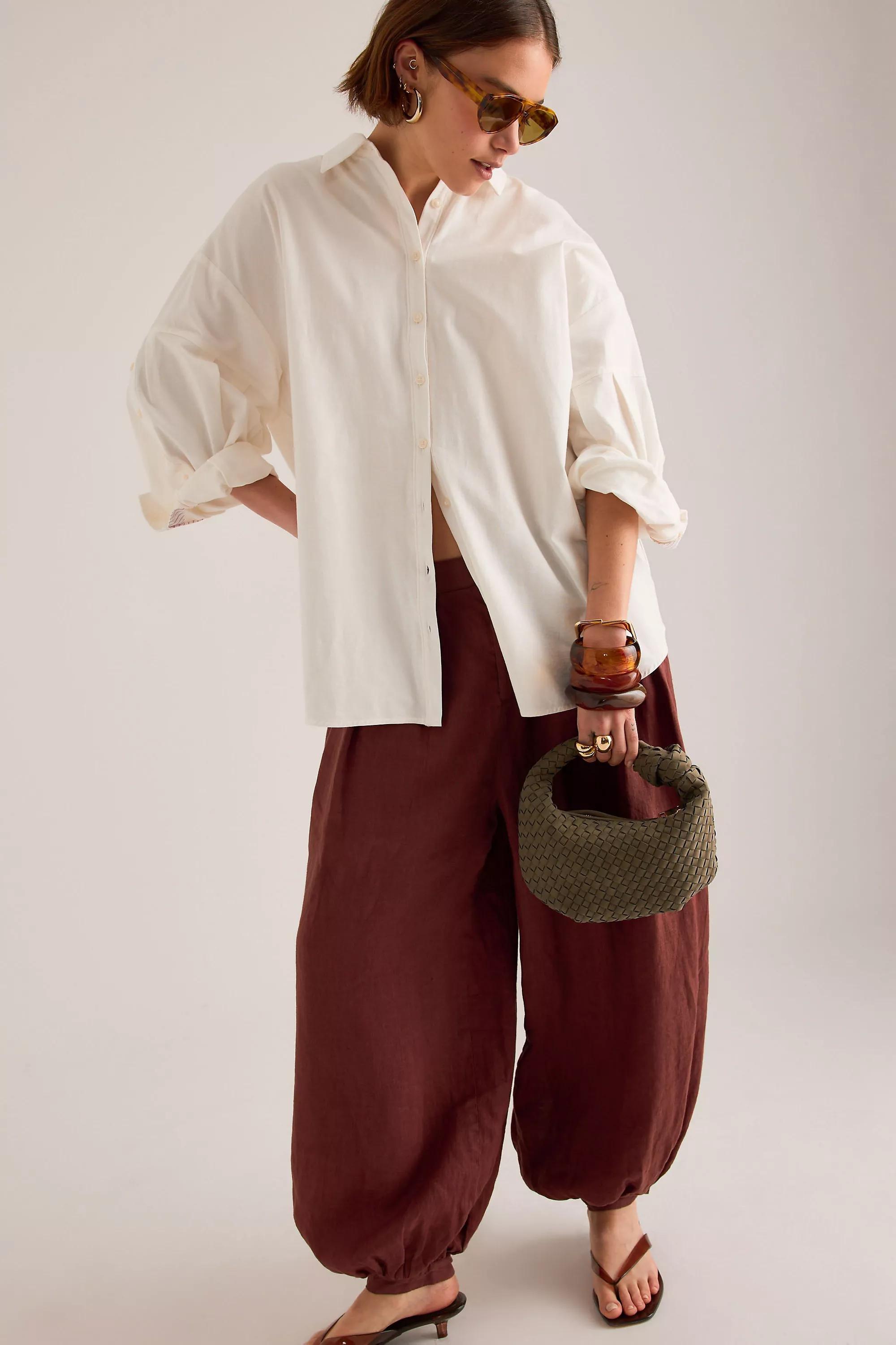 Melie Bianco Larissa Woven Faux-Leather Shoulder Bag, Khaki, Khaki, large image number 5