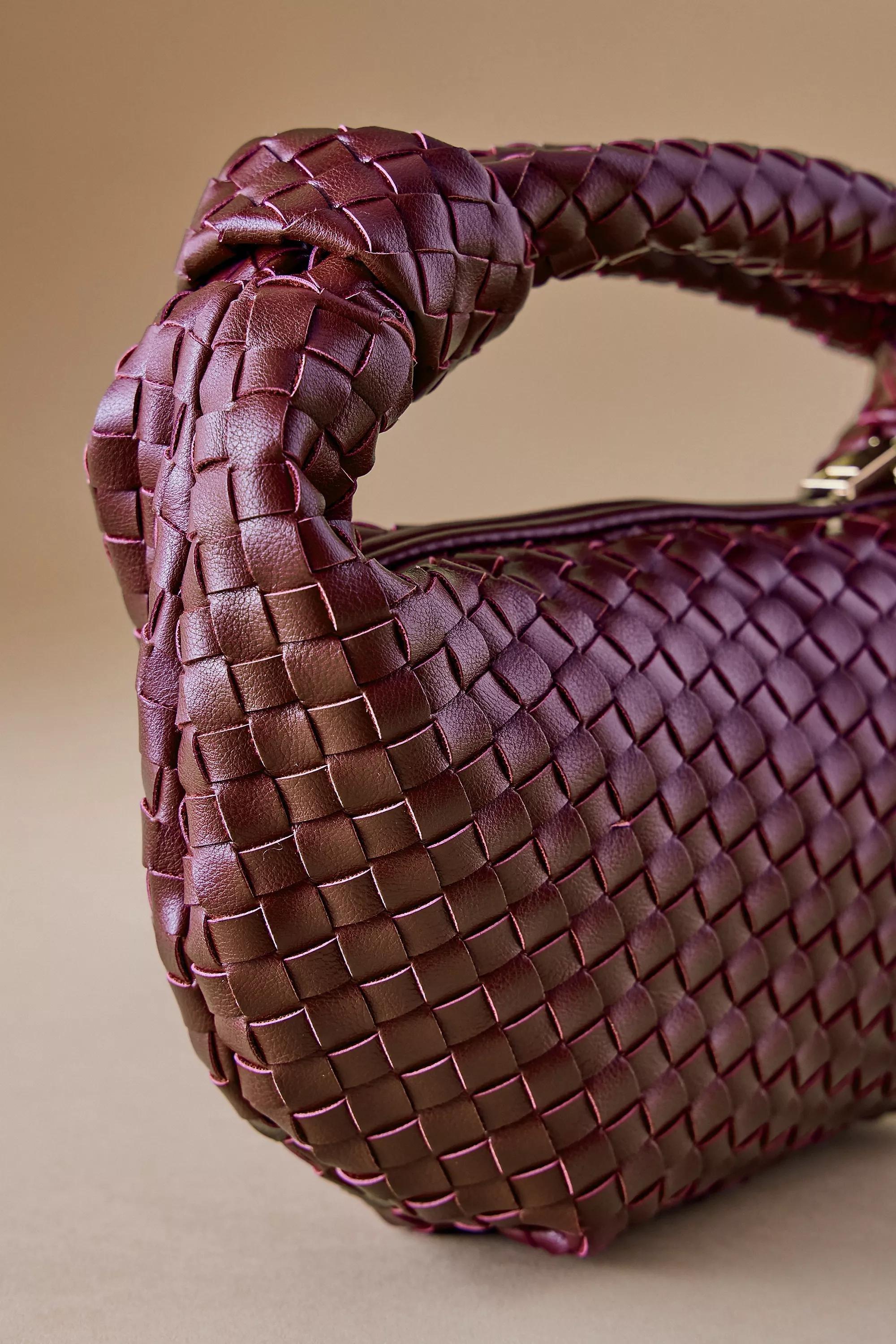 Anthropologie Woven Handmade, Maroon, A501_0061, large image number 2