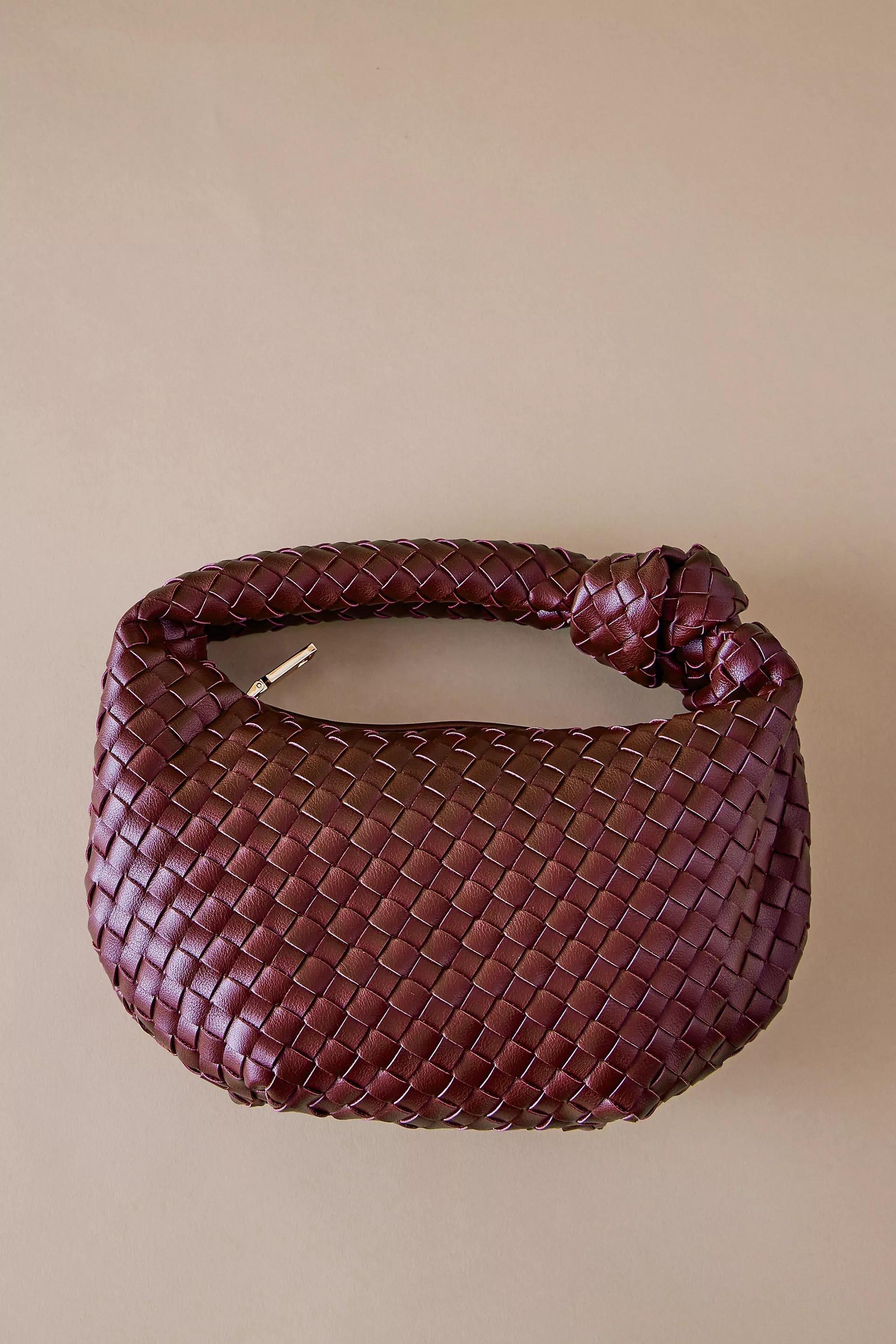 Anthropologie Woven Handmade, Maroon, A501_0061, large image number 3