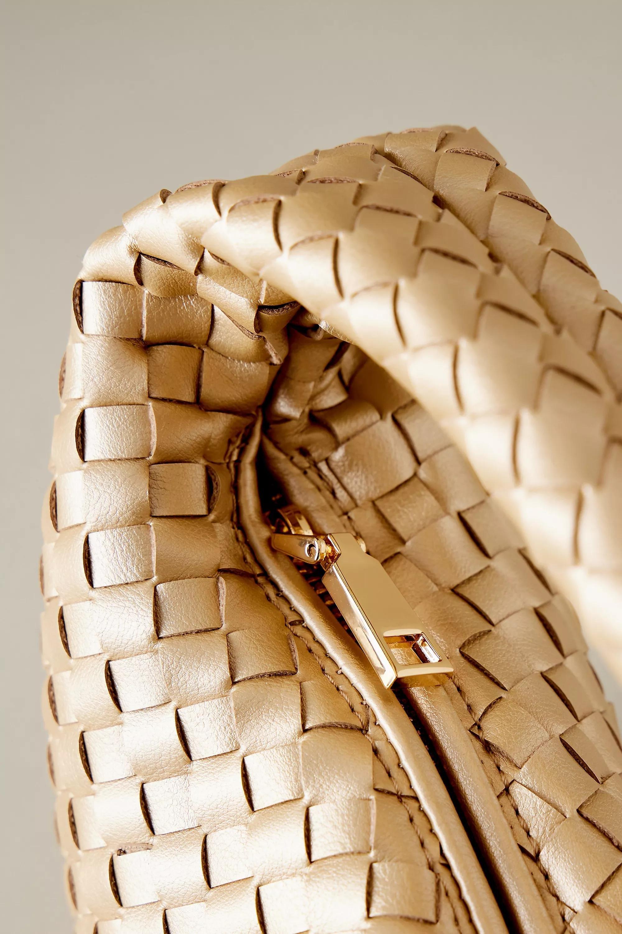 Anthropologie Woven Shoulder, Gold, A501_0070, large image number 1