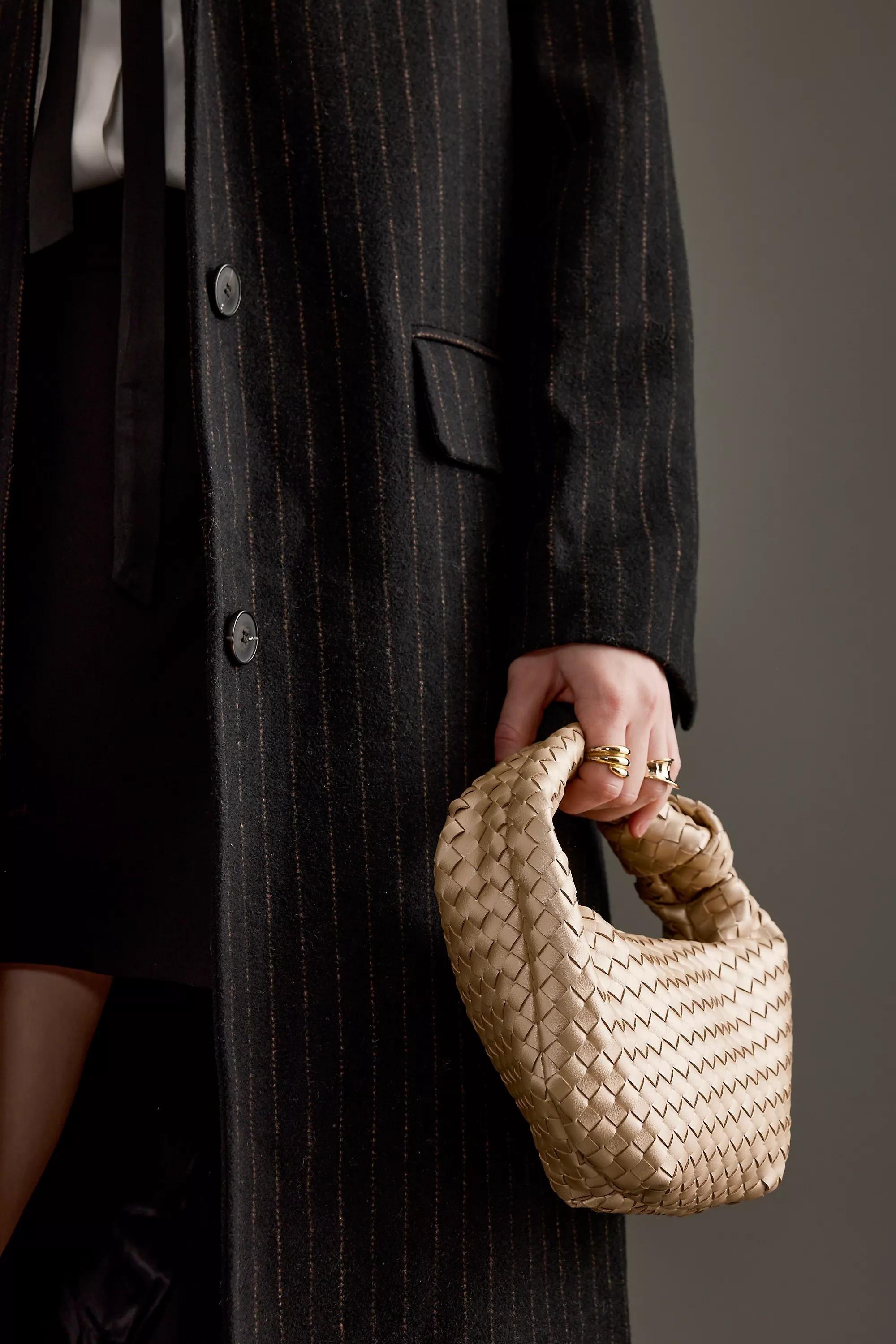 Anthropologie Woven Shoulder, Gold, A501_0070, large image number 1