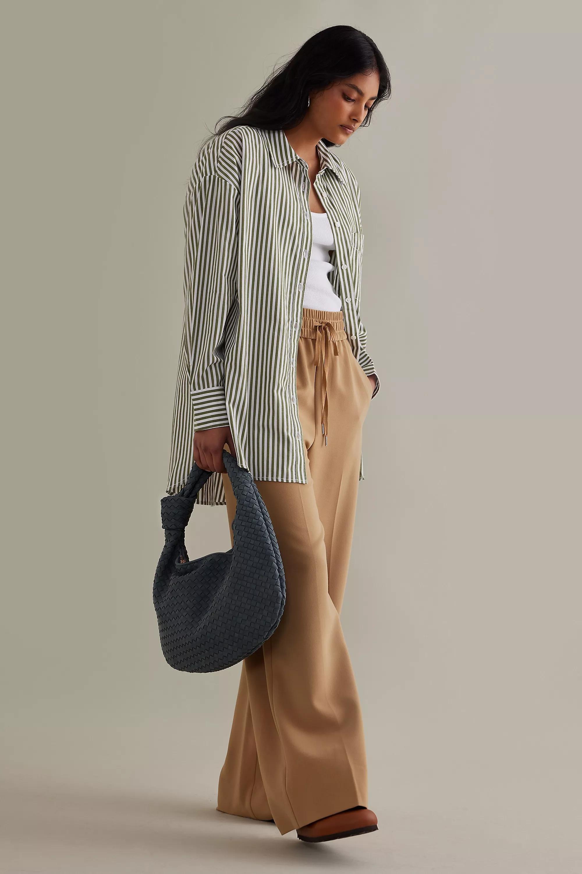 Melie Bianco Brigette Large Satchel, Indigo, , large image number 0