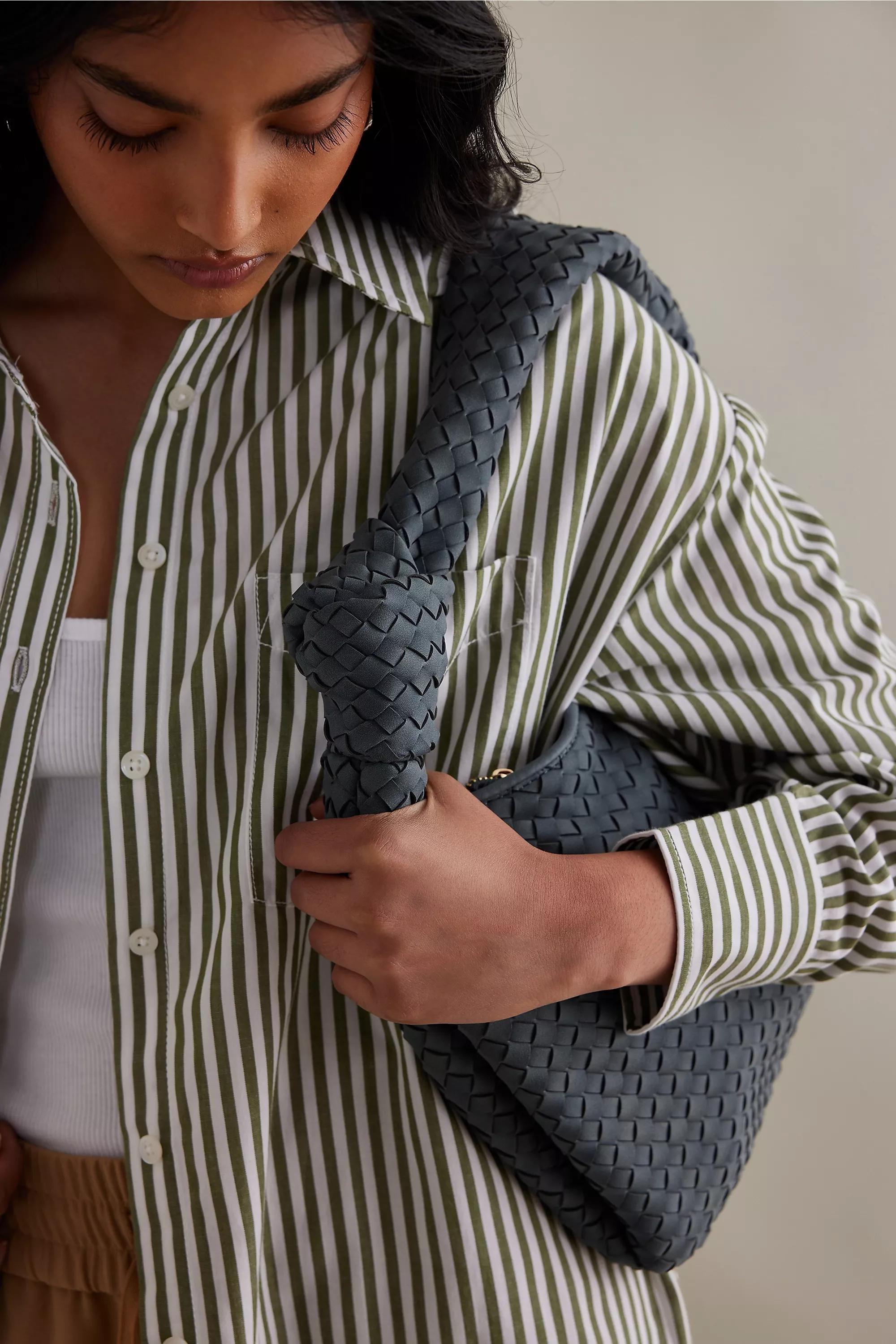 Melie Bianco Brigette Large Satchel, Indigo, , large image number 2