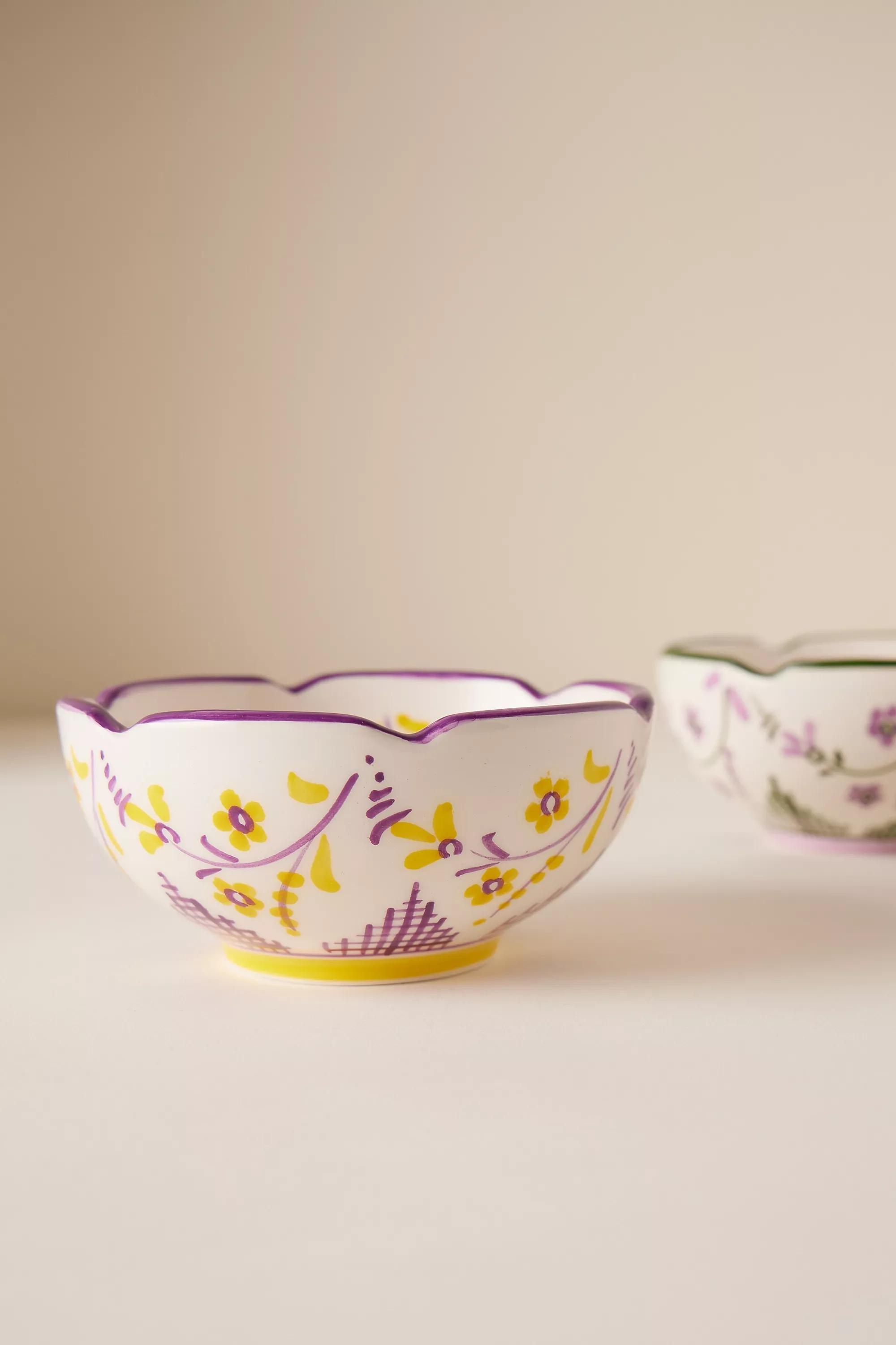 PURP *uk Vsl Sclopd Green Bowl, A501_0050, large image number 2