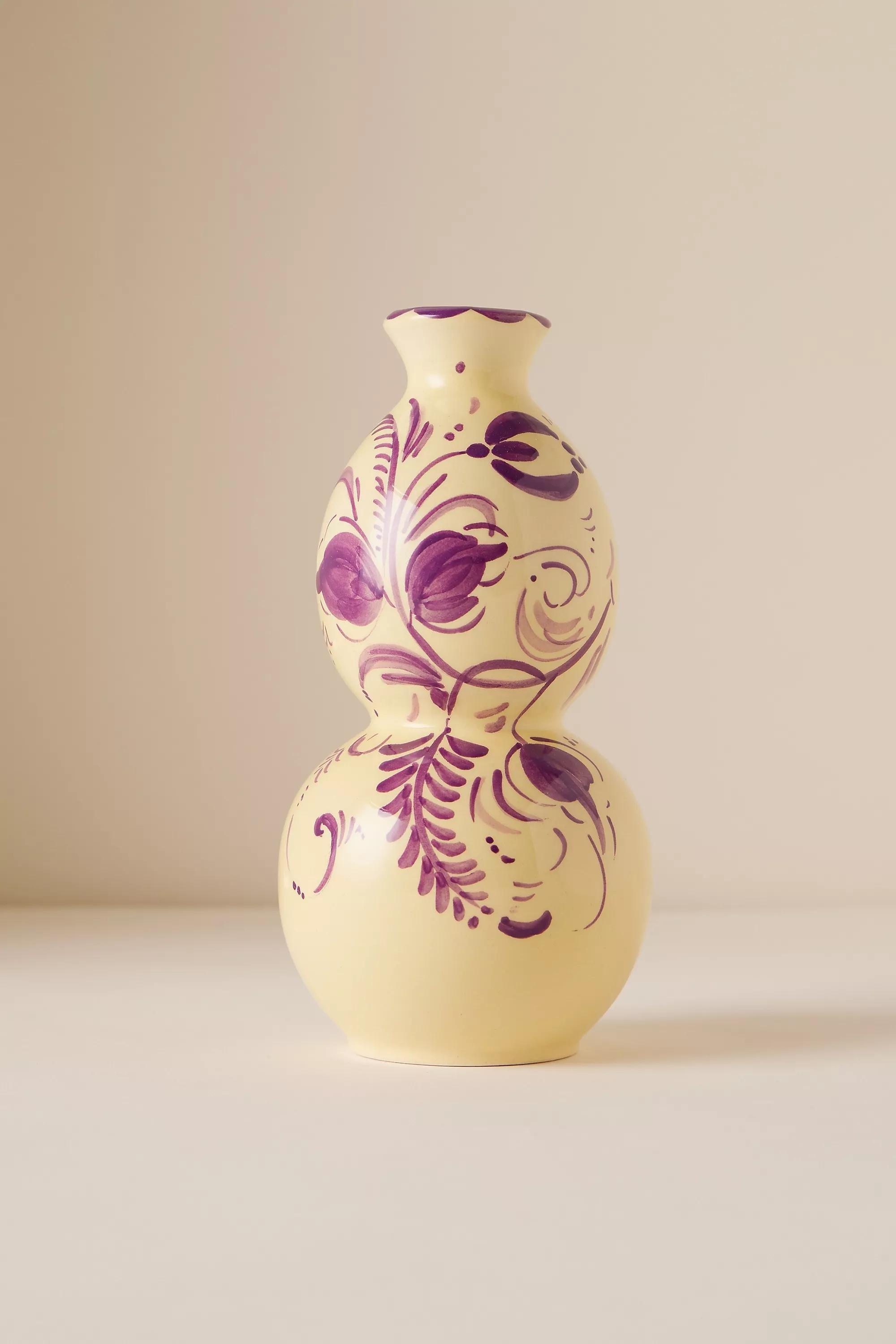 Anthropologie - YEL *uk Vsl Y&p Floral Vase
