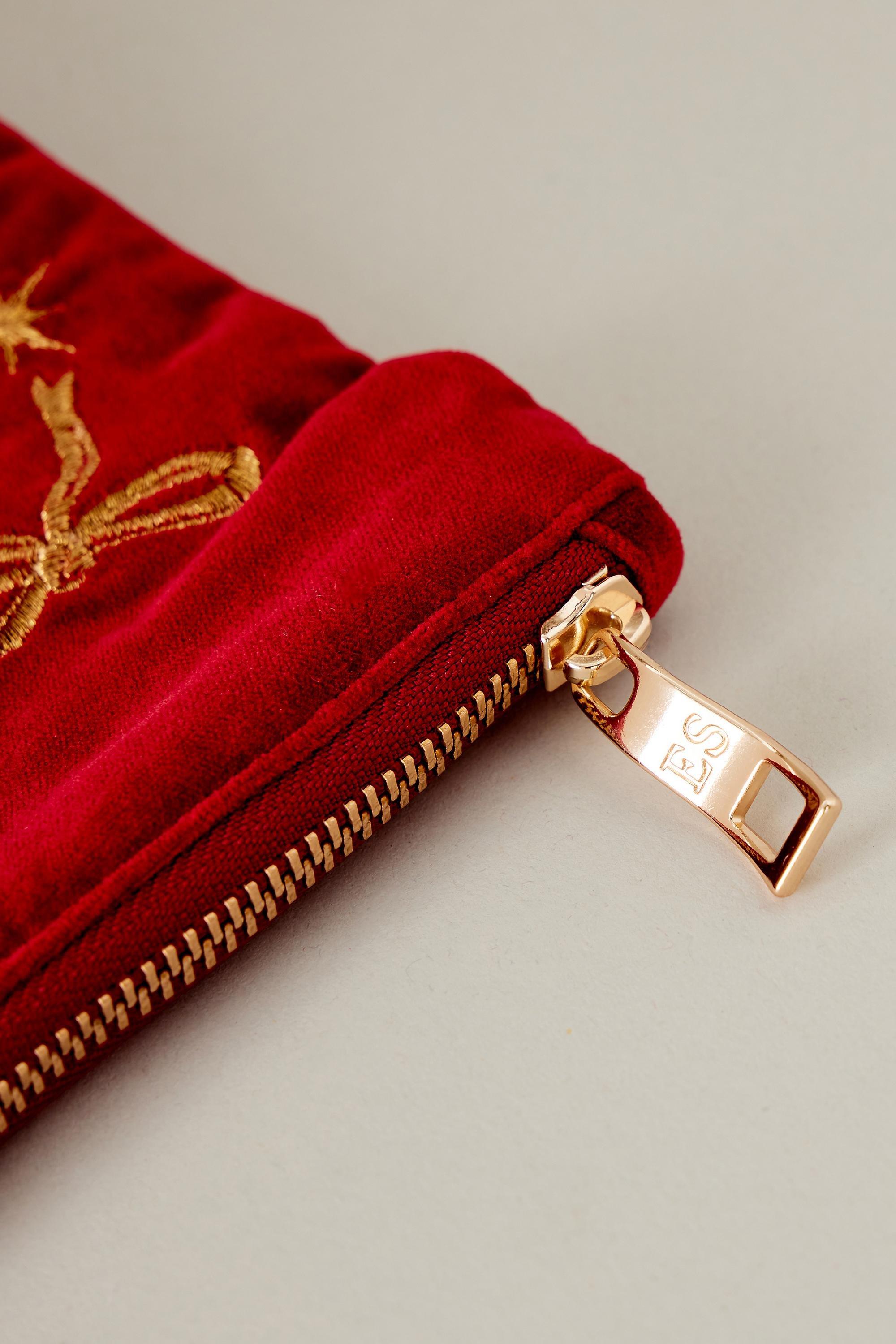 Uk Eliz Scar Scar Joy Pouch, Red, A501_0060, large image number 1