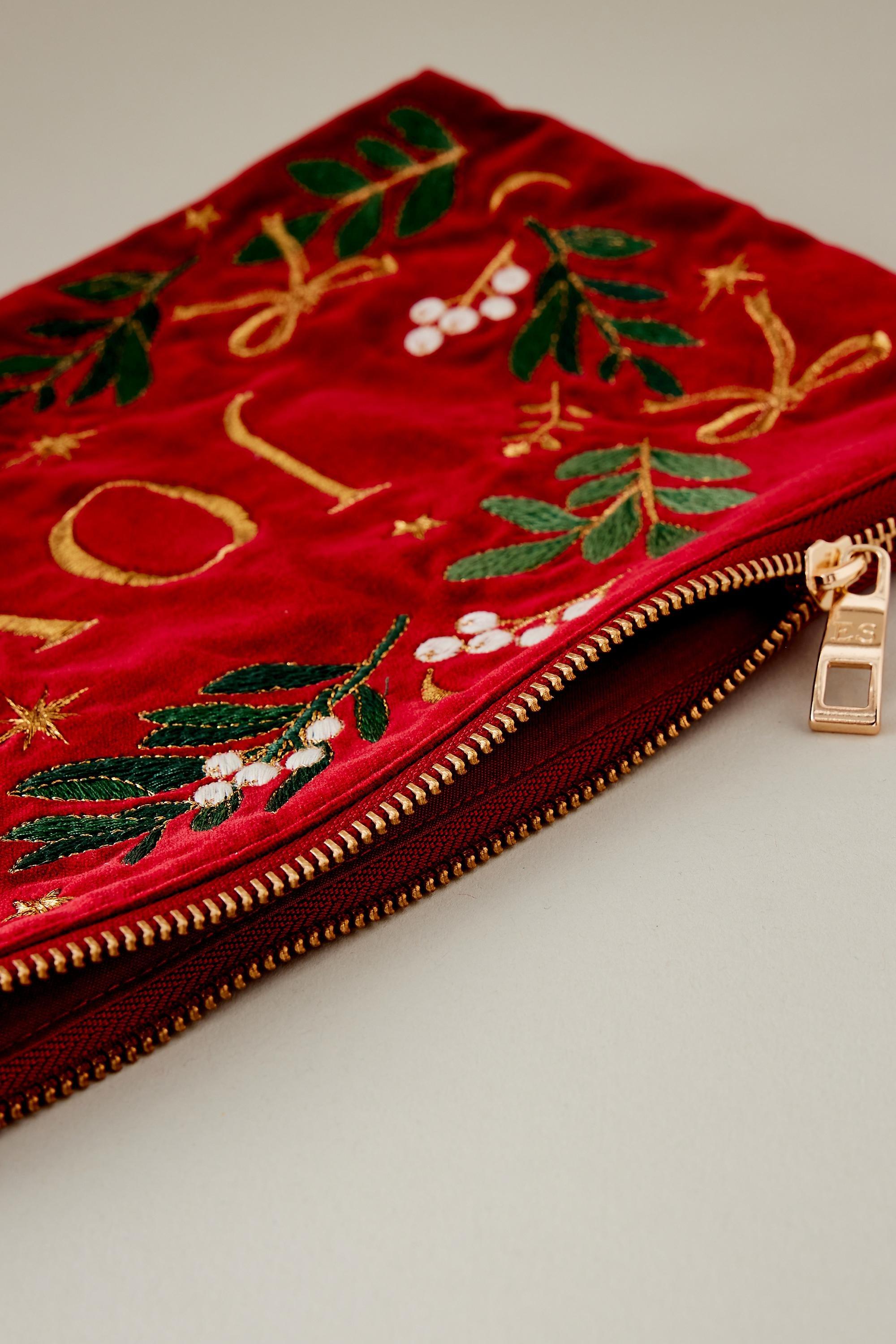 Uk Eliz Scar Scar Joy Pouch, Red, A501_0060, large image number 2