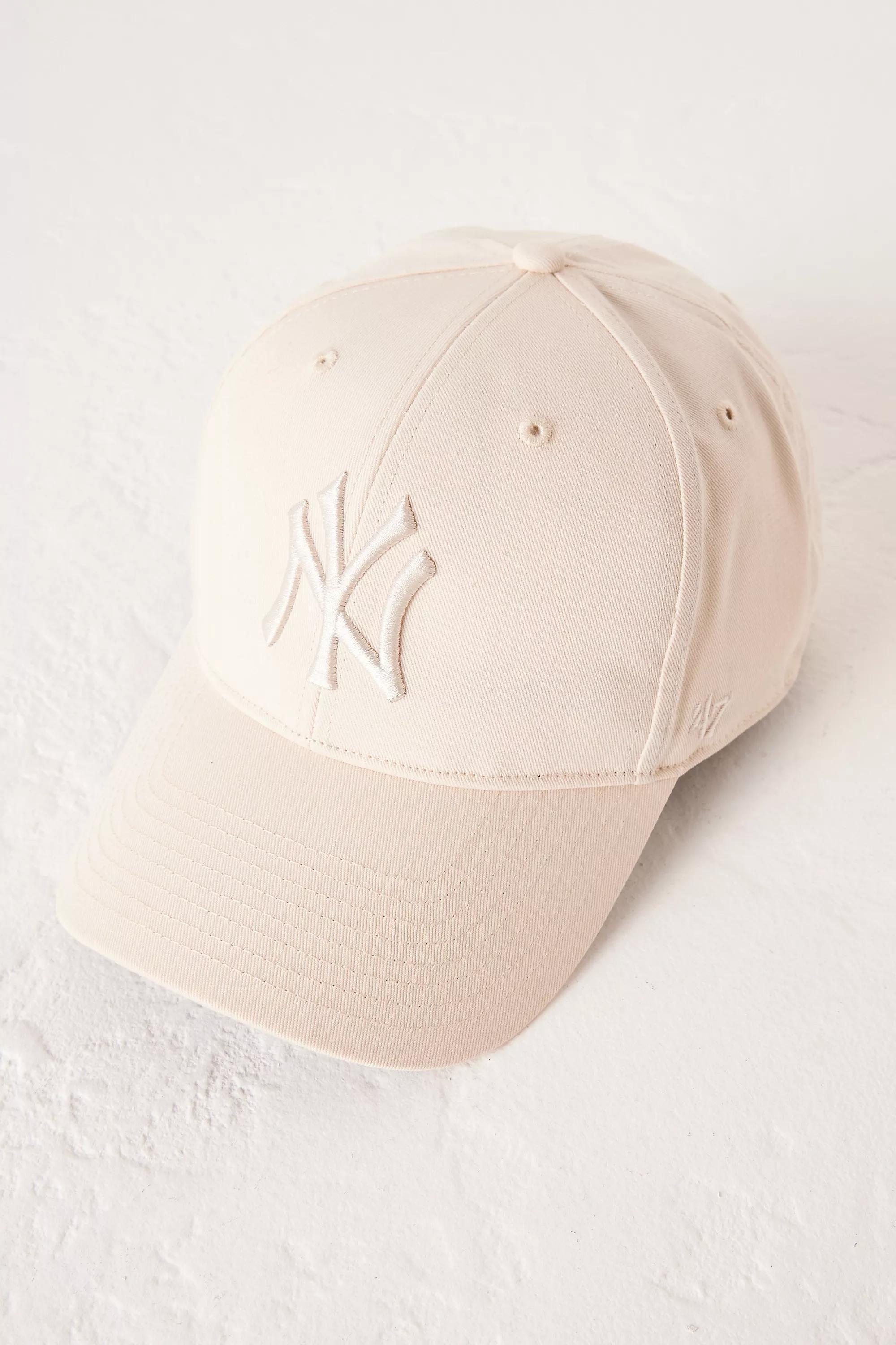 Uk 47 Brand Yankees Cap, Cream, , large image number 0