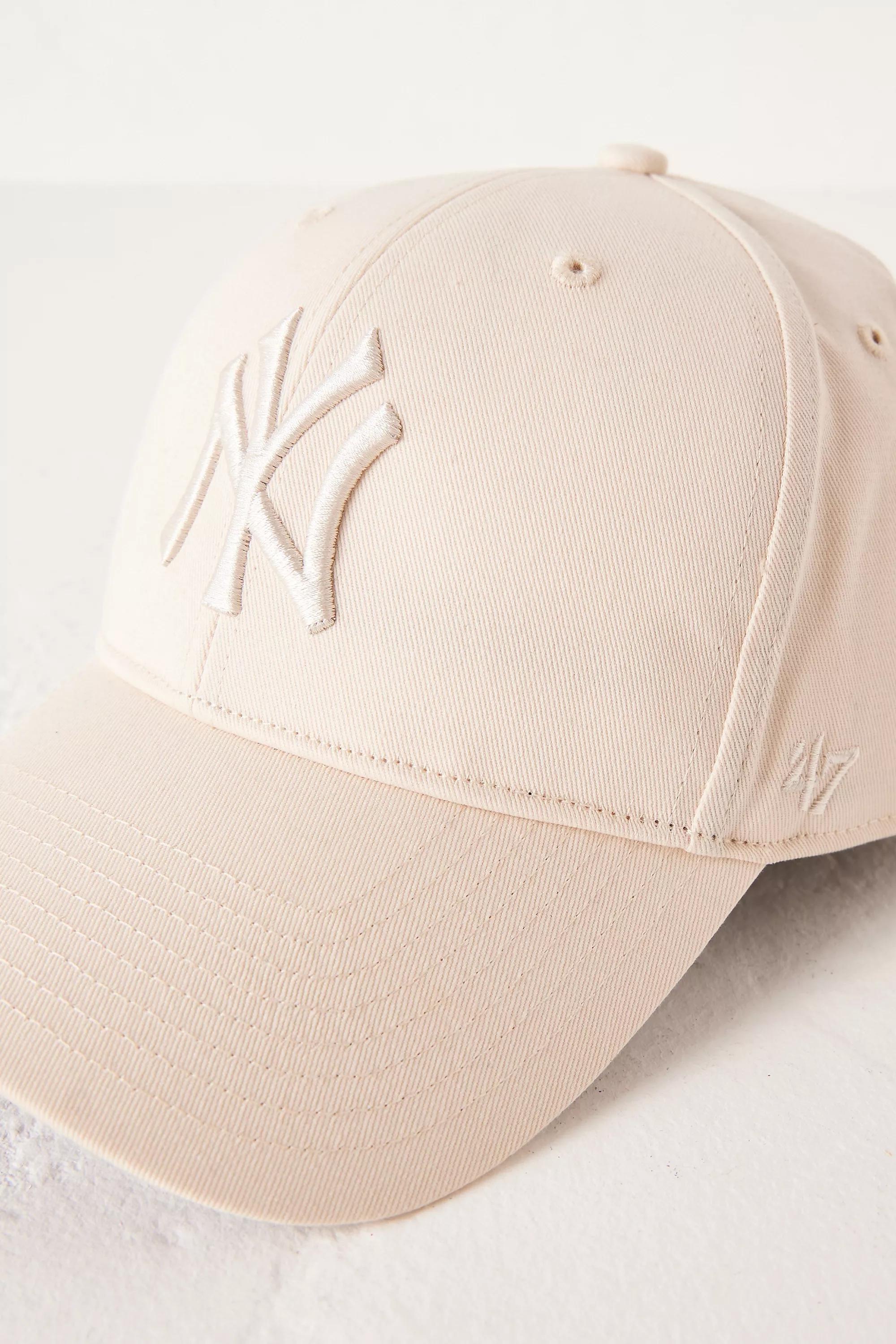 Uk 47 Brand Yankees Cap, Cream, , large image number 1