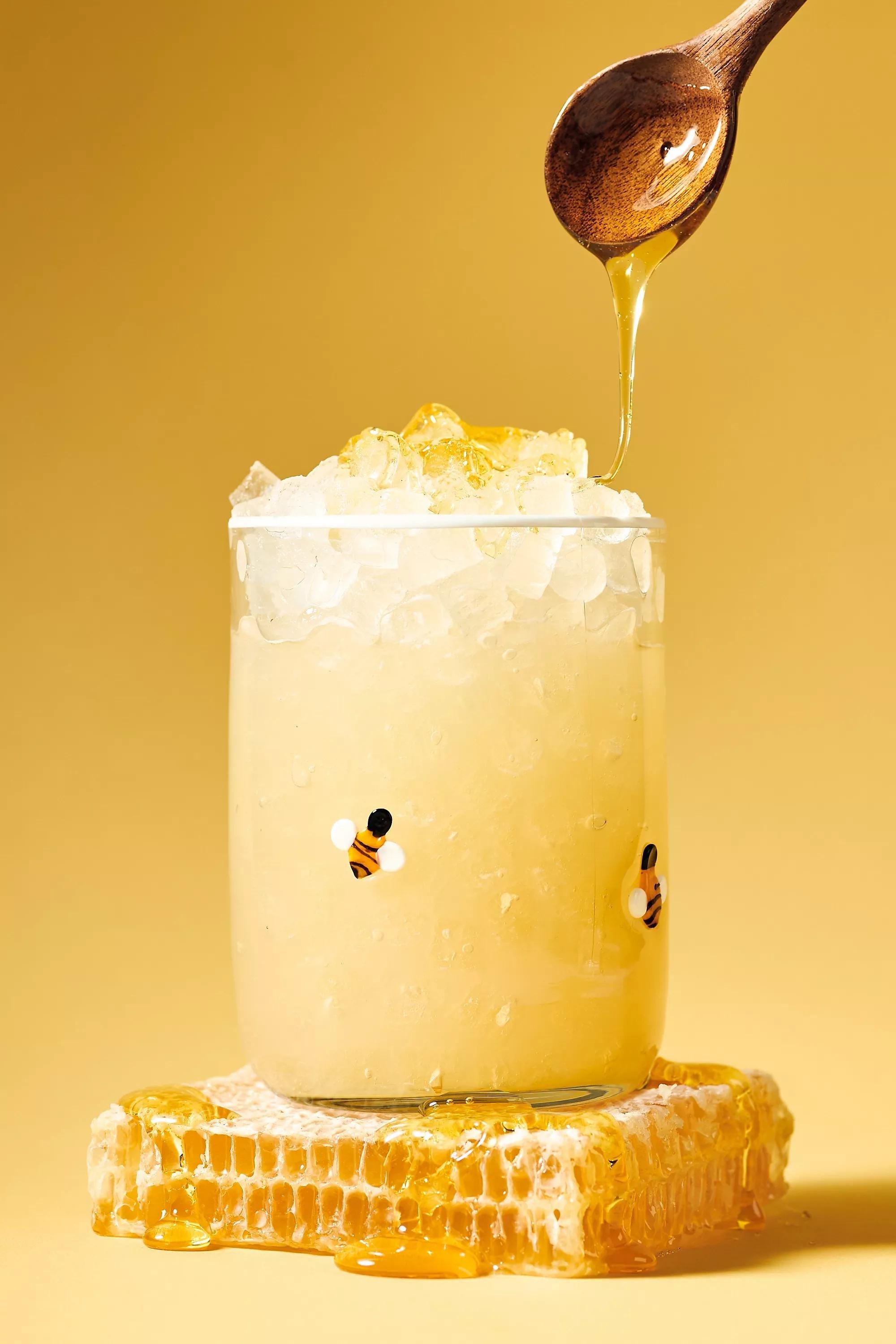 Lola Juice Tumbler Icon Glass, Yellow, A501_0079, large image number 1