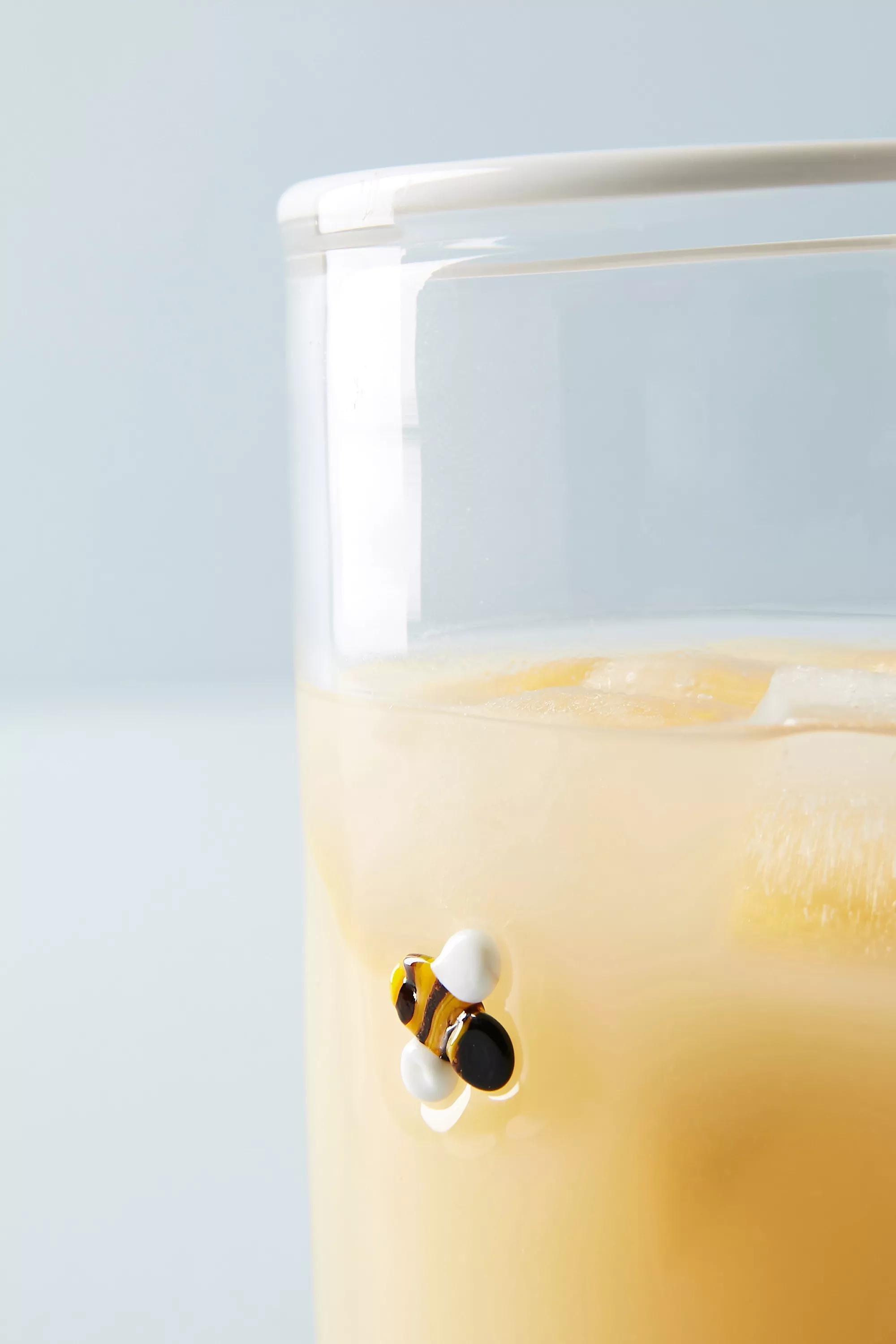 Lola Juice Tumbler Icon Glass, Yellow, A501_0079, large image number 2