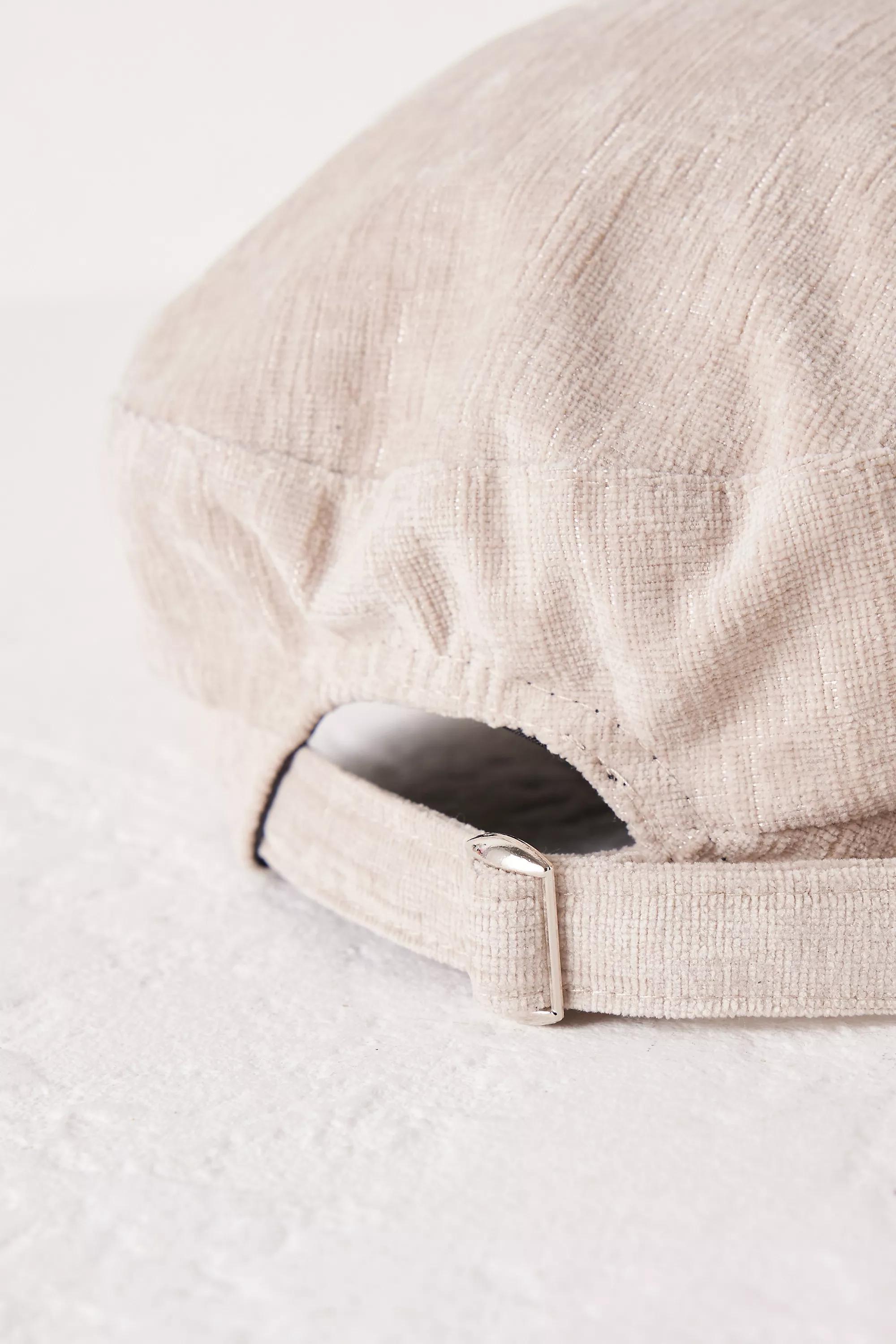 Textured Baker Boy Hat, Beige, A501_0024, large image number 4