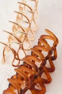 Hair Claw, Set Of 2, Multicolour, A501_0000, large image number 0