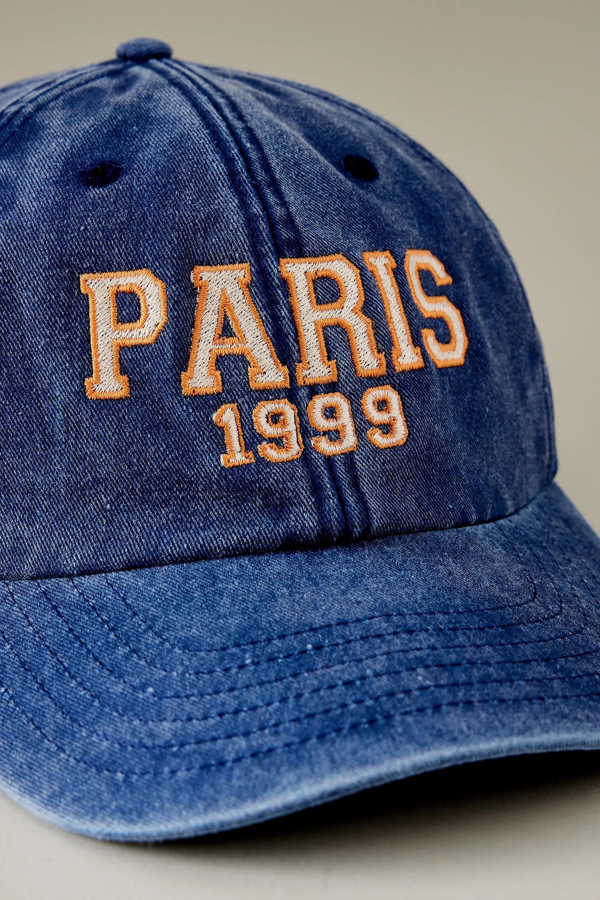 Embroidered City Baseball Cap, Blue, , large image number 2